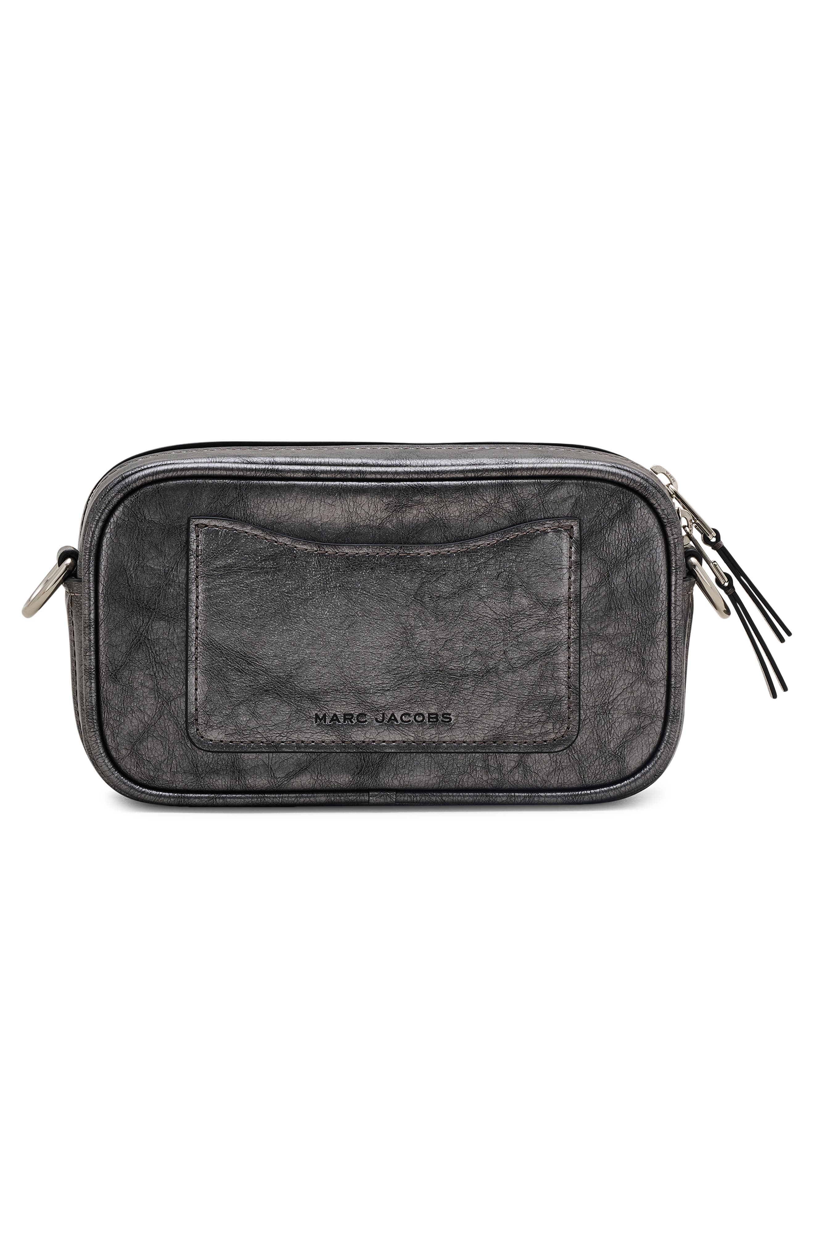Marc Jacobs The Big Shot Crossbody Bag in Dark Grey at Nordstrom - 3