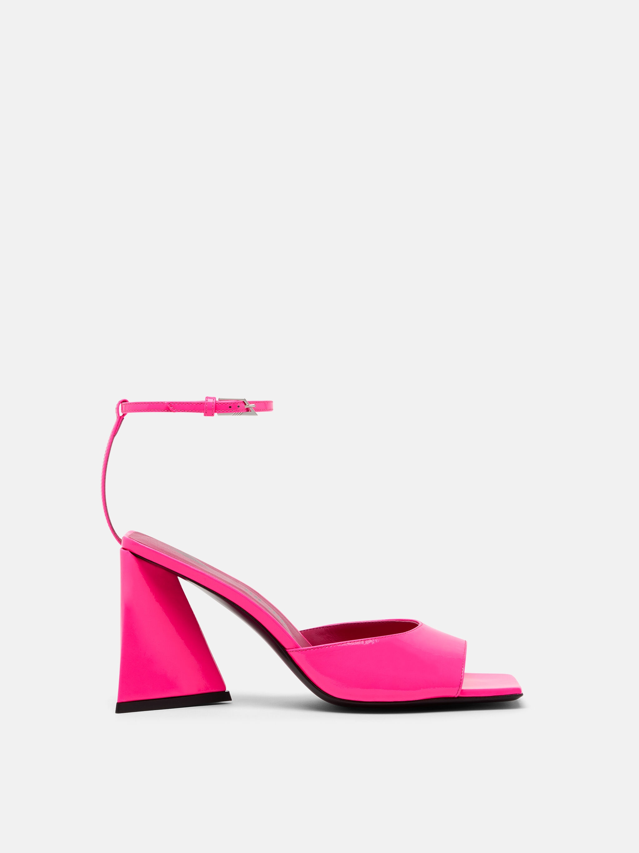 ''PIPER'' FLUO FUCHSIA SANDAL - 1