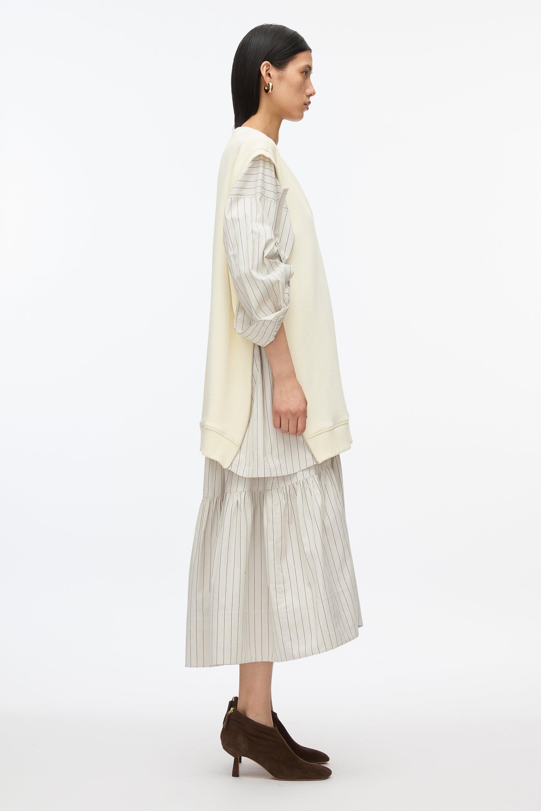 French Terry Vest Combo Dress - 2