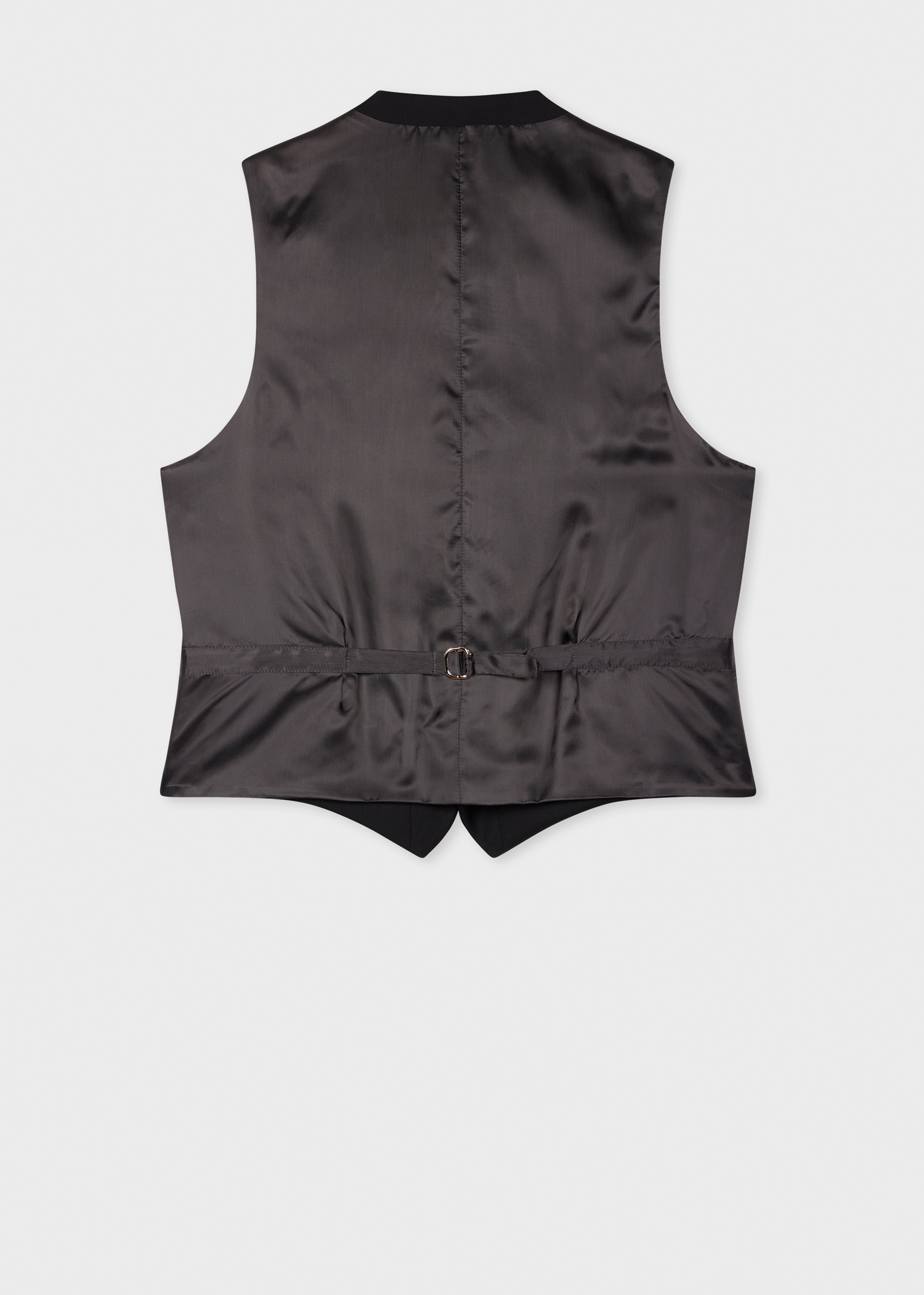 A Suit To Travel In - Black Wool Waistcoat - 2