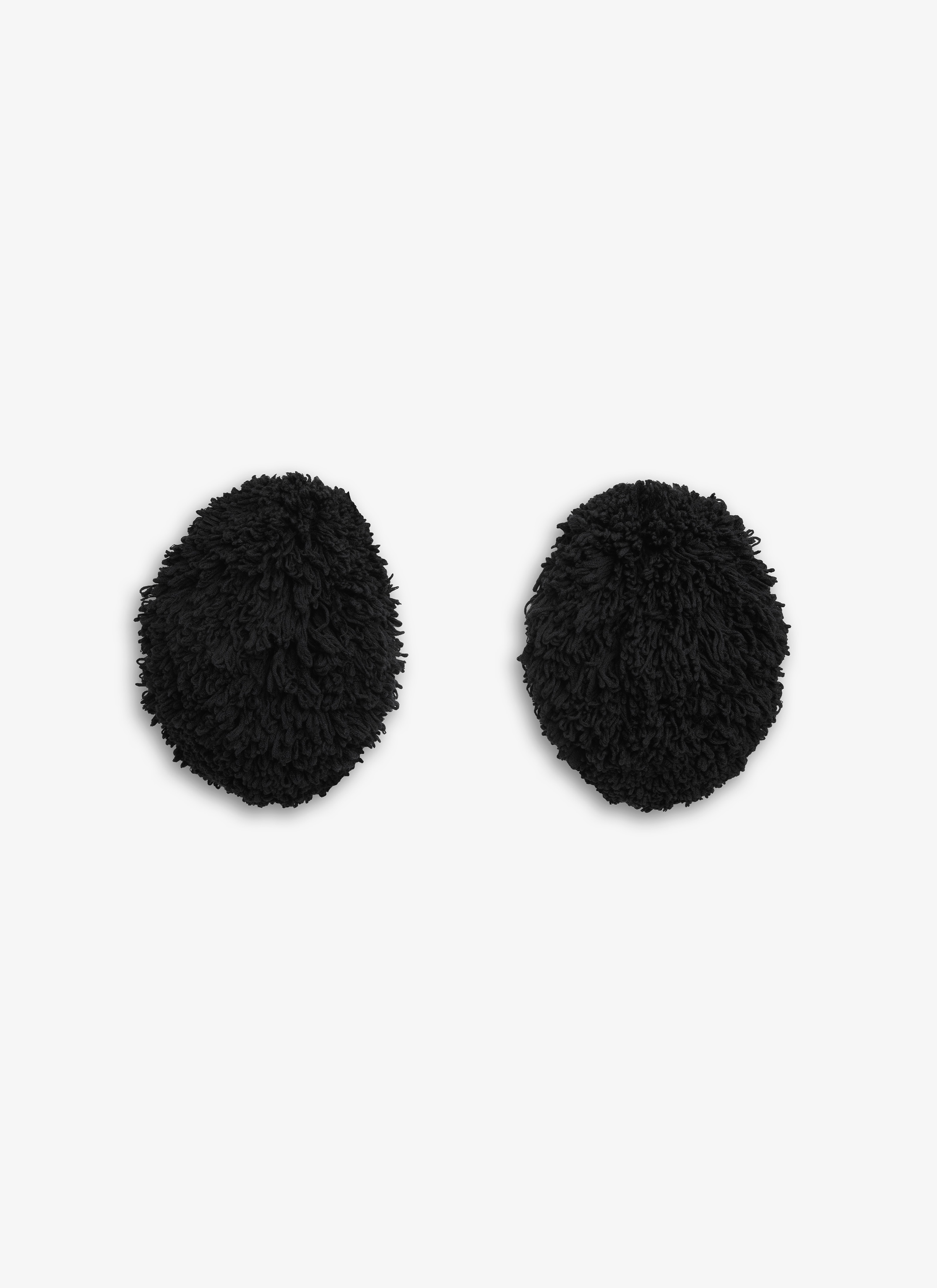 BUBBLE CUFFS IN KNITTED FUR - 2