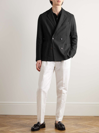Paul Smith Double-Breasted Linen-Blend Blazer outlook