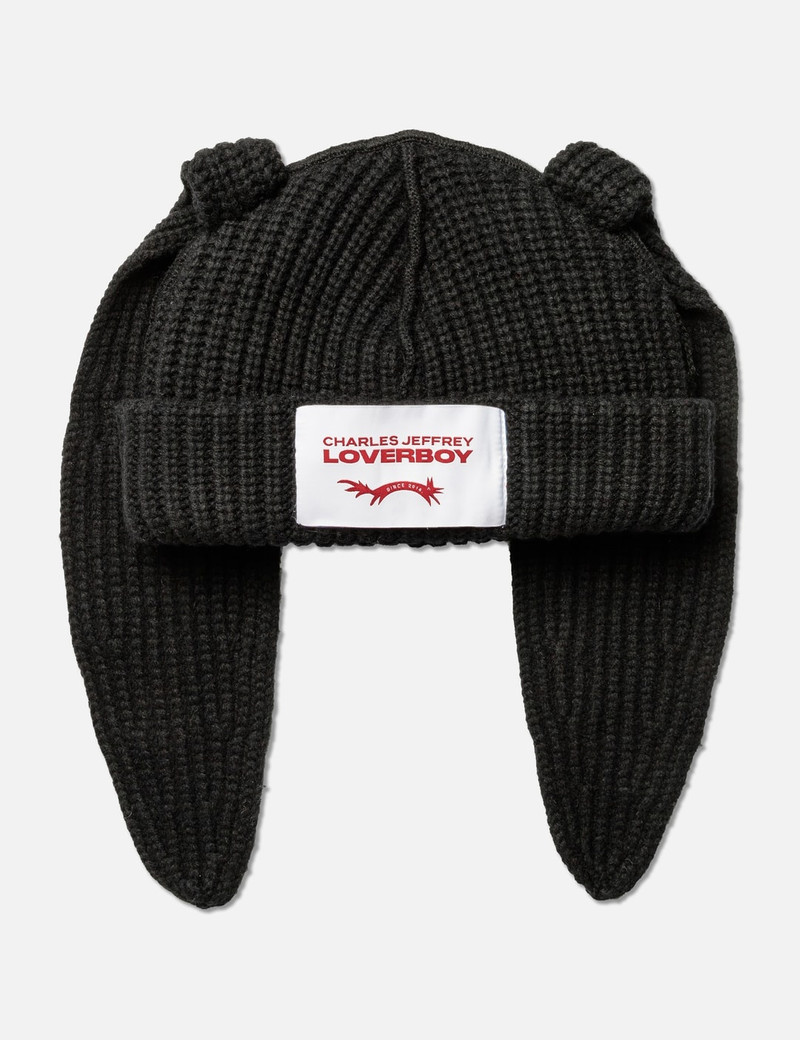 CHUNKY RABBIT BEANIE - 1