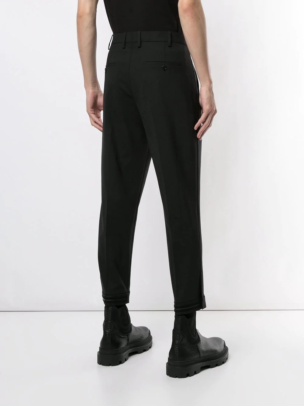 cropped tailored trousers - 4