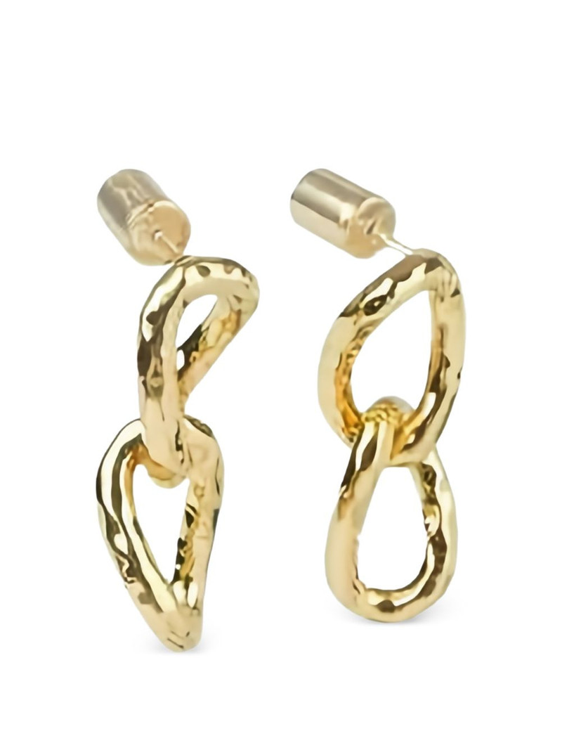 knot-design earrings 1