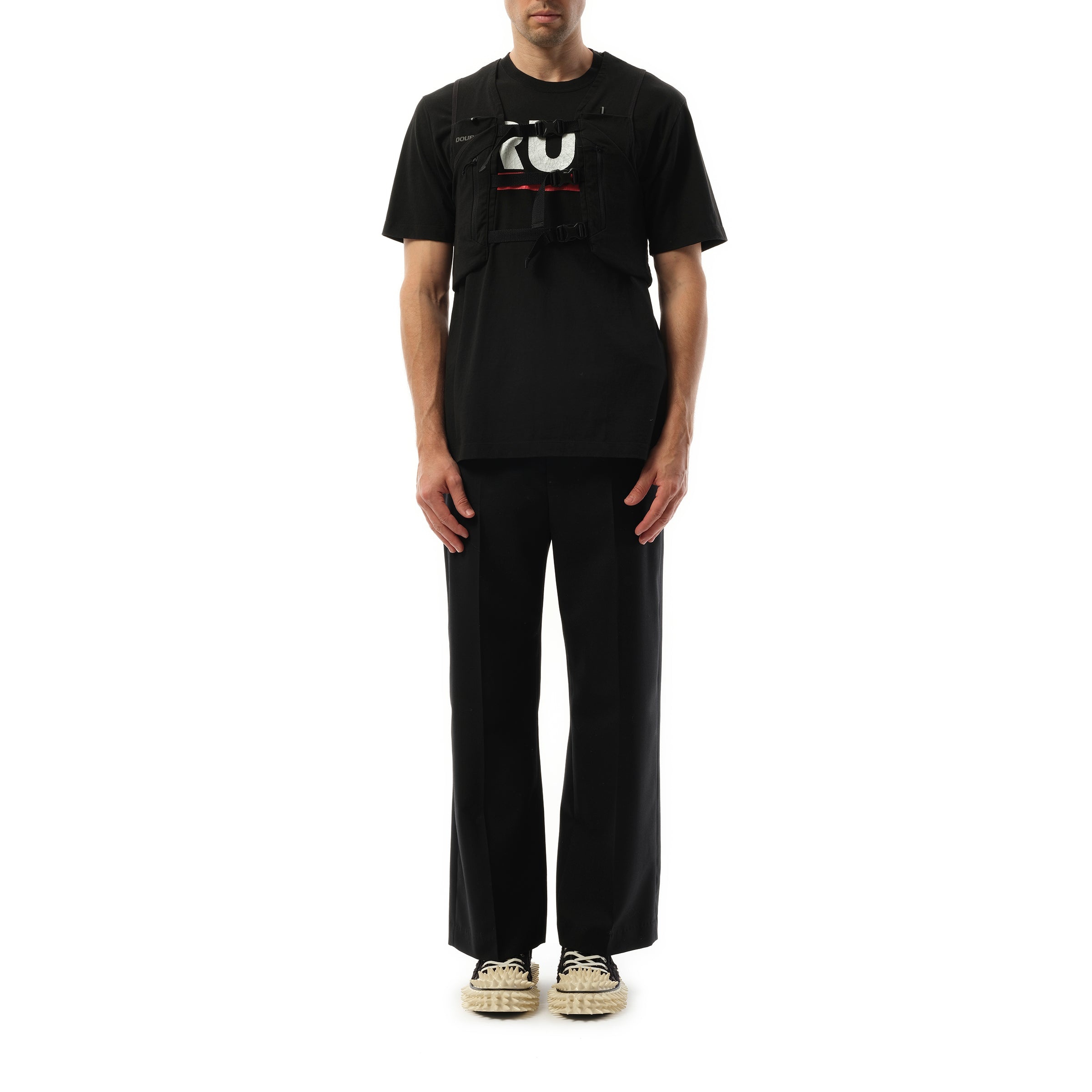Trail Vest T-Shirt in Black - 4