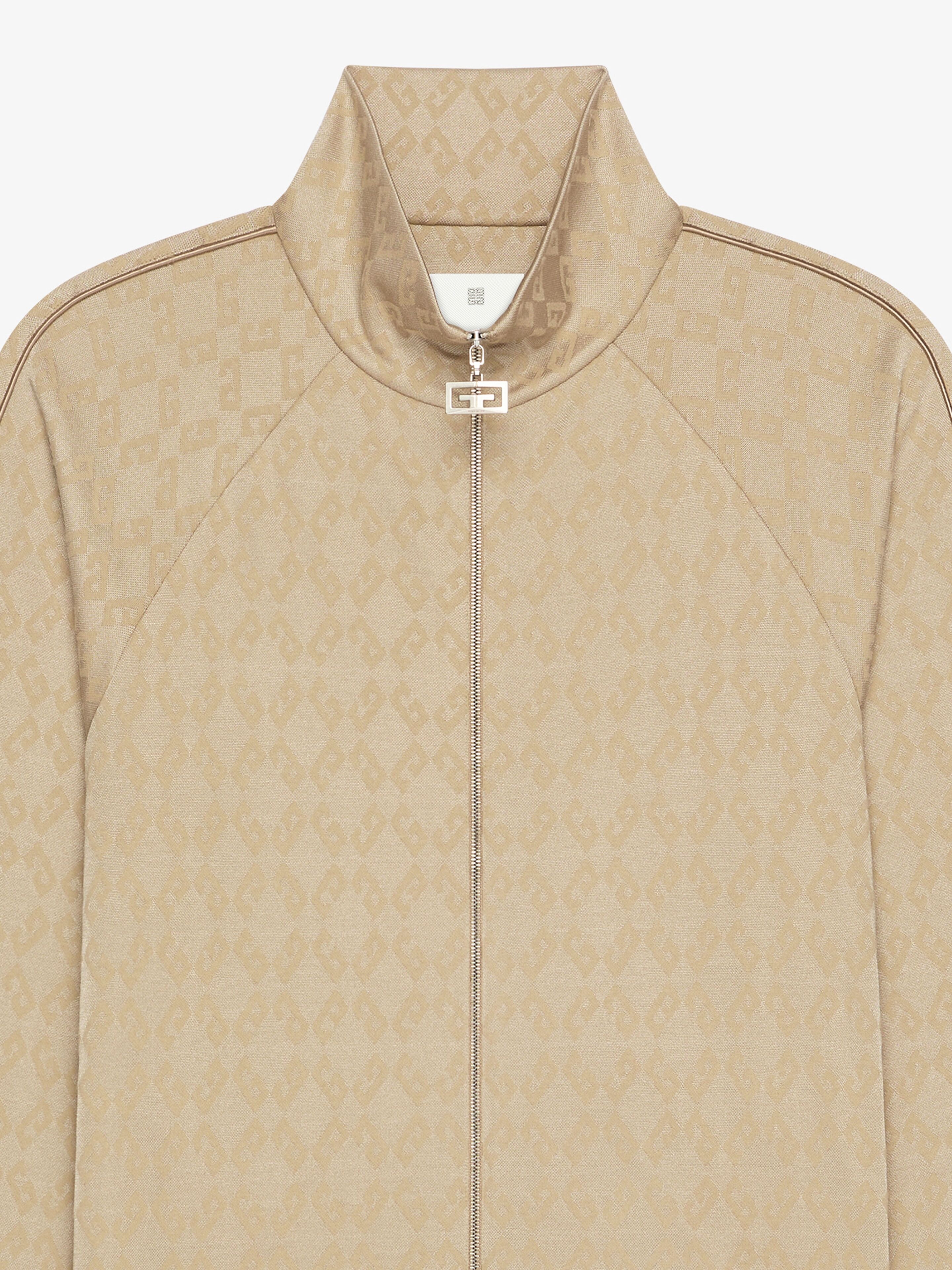 TRACKSUIT JACKET IN SHINY MONOGRAM 72 JACQUARD - 4