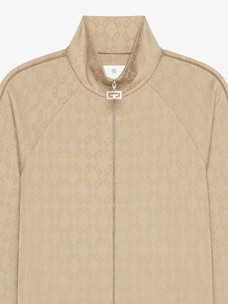 TRACKSUIT JACKET IN SHINY MONOGRAM 72 JACQUARD 4
