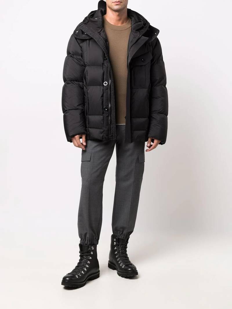 Ten C hooded padded jacket outlook