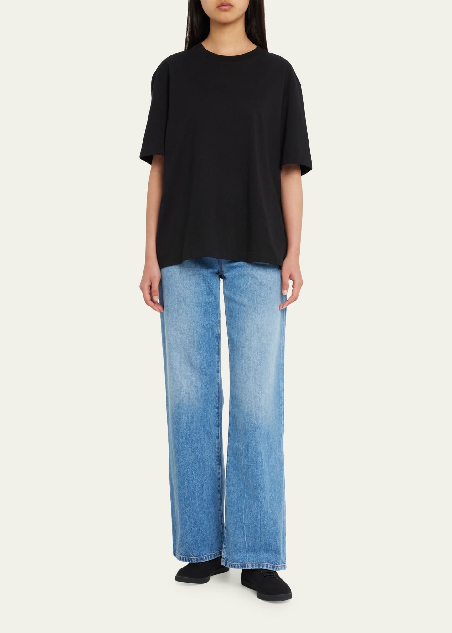 Eglitta Straight-Leg Denim Pants - 2