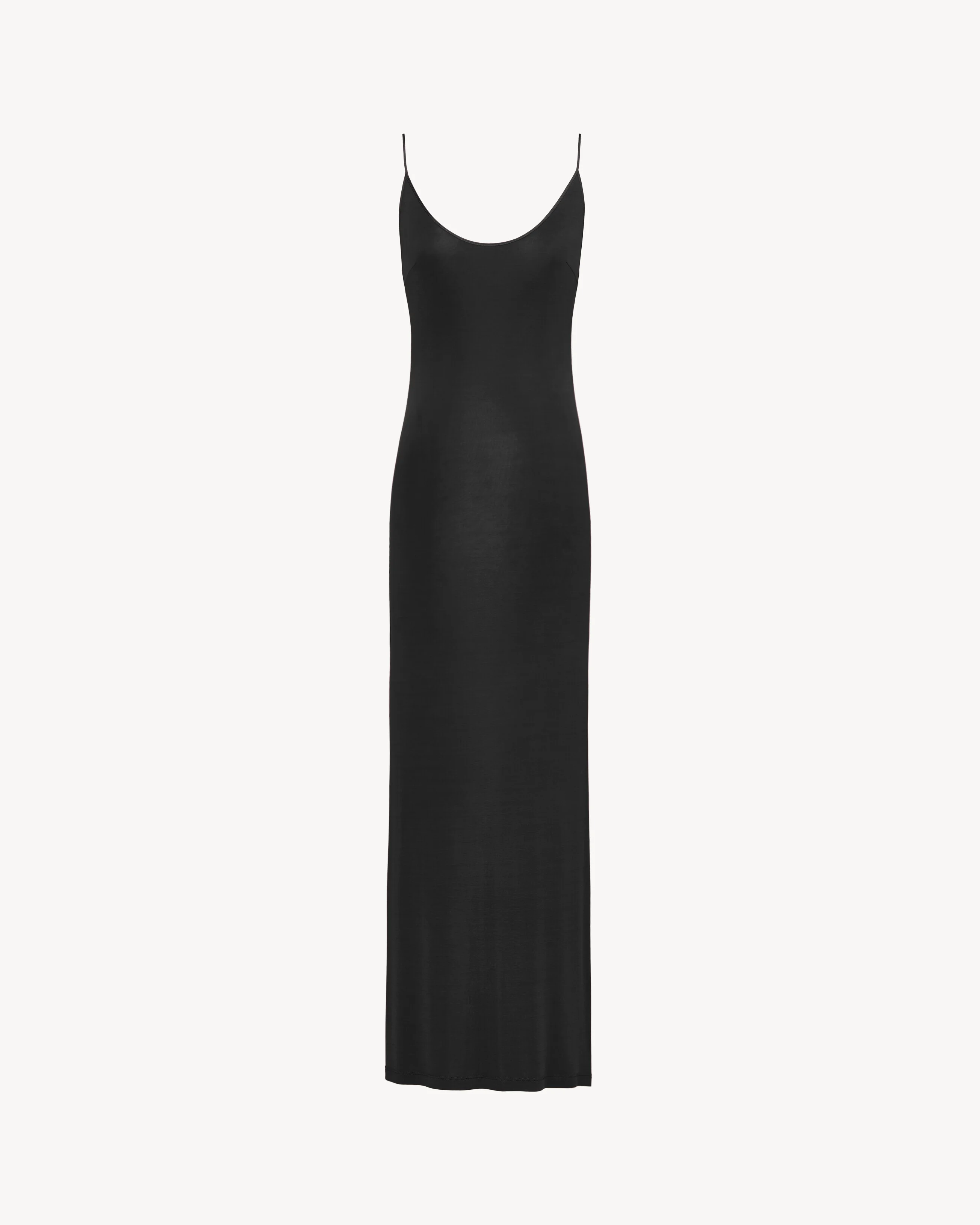 CASSANDRE-CHAIN BACKLESS DRESS IN KNIT - 1