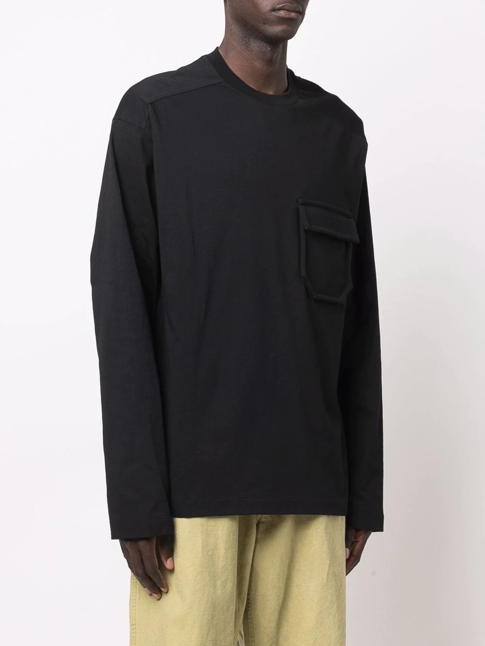 chest-pocket long-sleeve T-shirt - 3