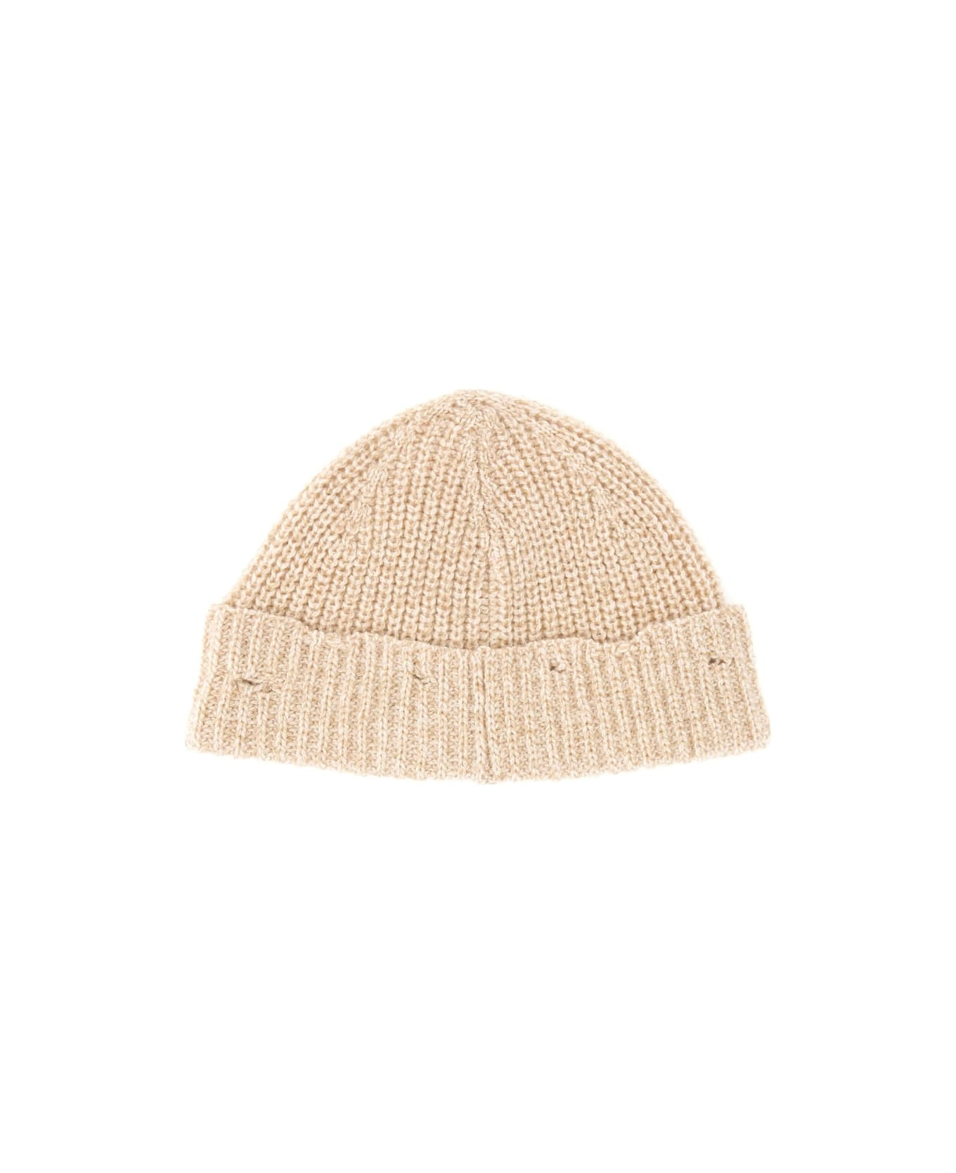 Beanie Hat With 'marni Mending' Embroidery - 2