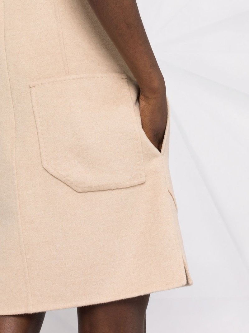 sleeveless square neck dress 3