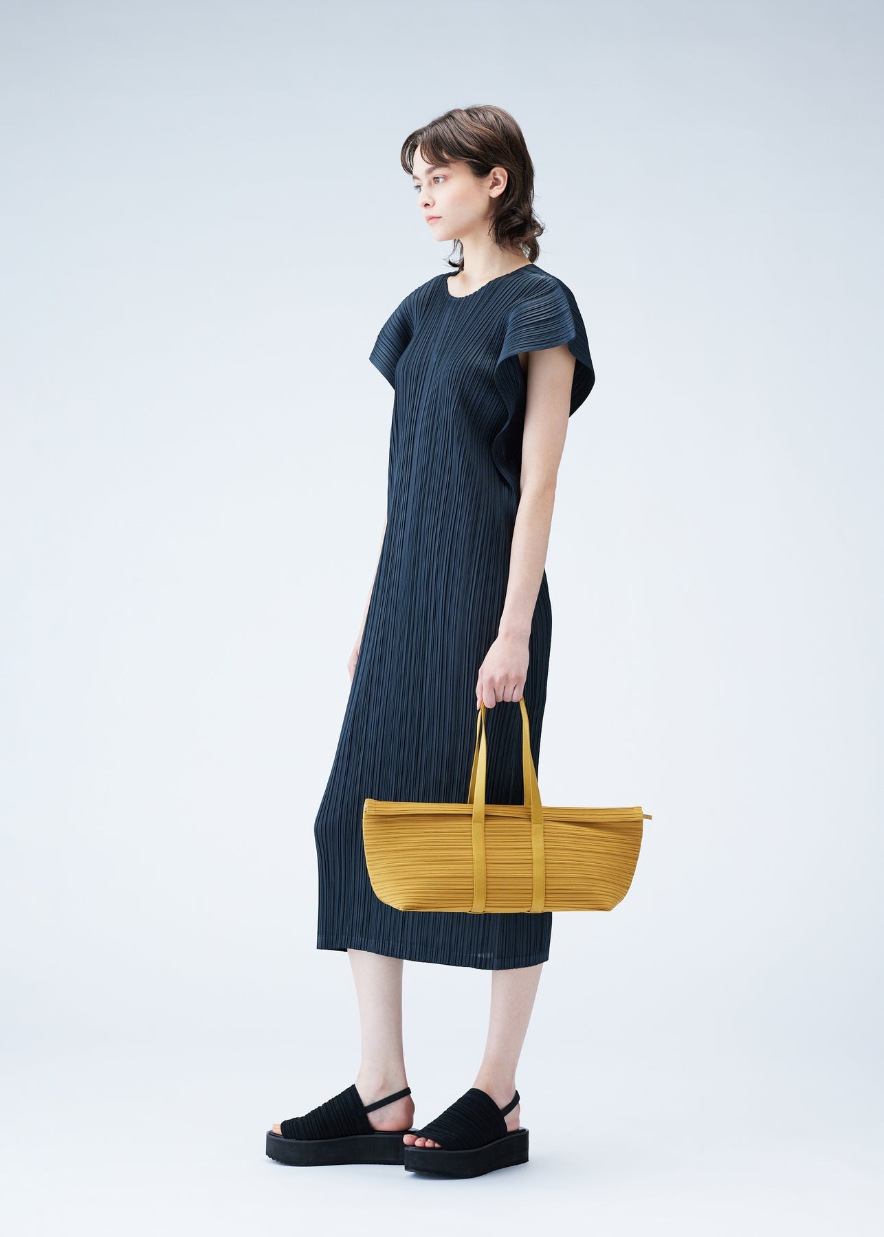 PLEATS BOSTON BAG - 4