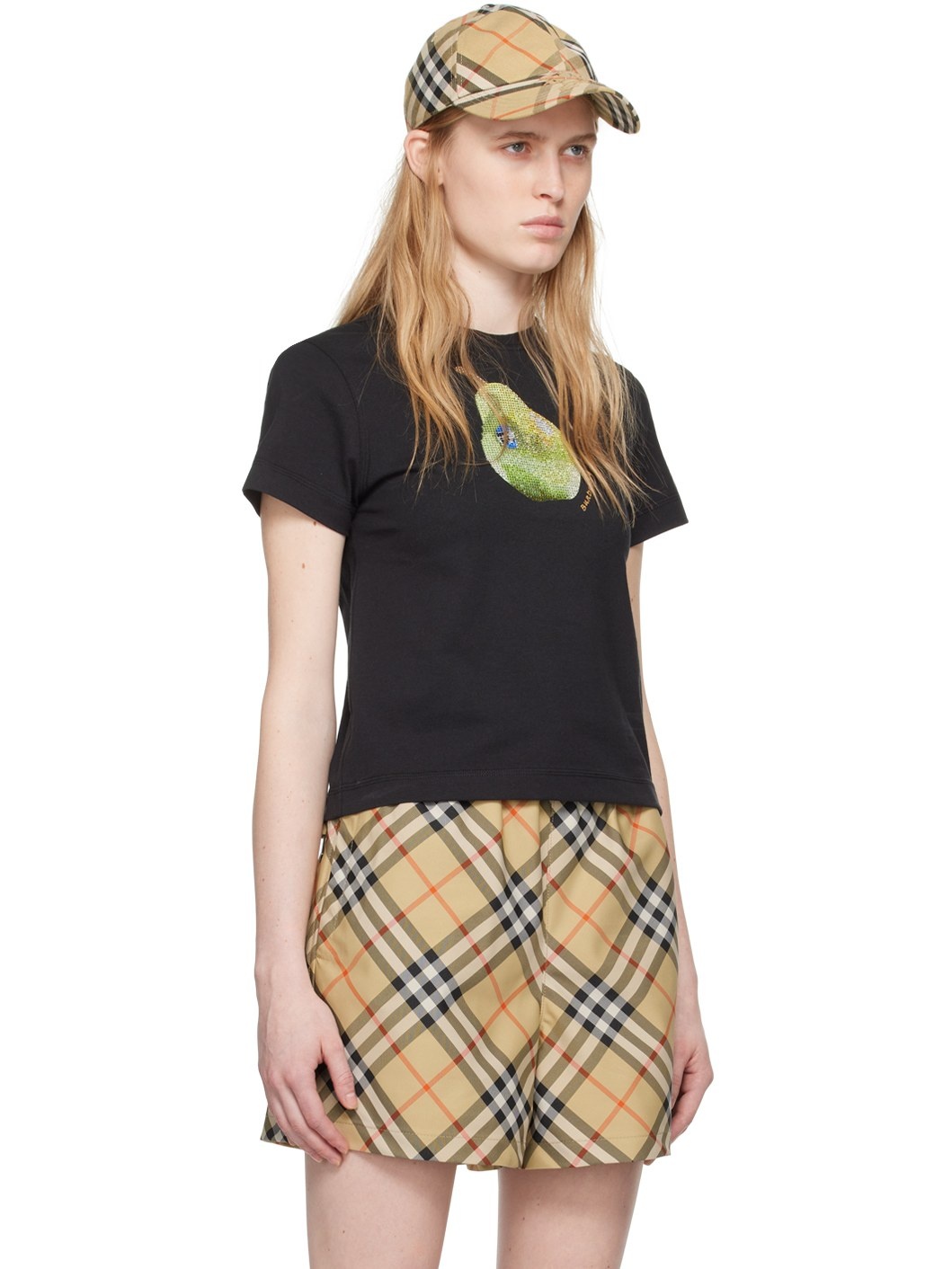 Black Crystal Pear T-Shirt - 2