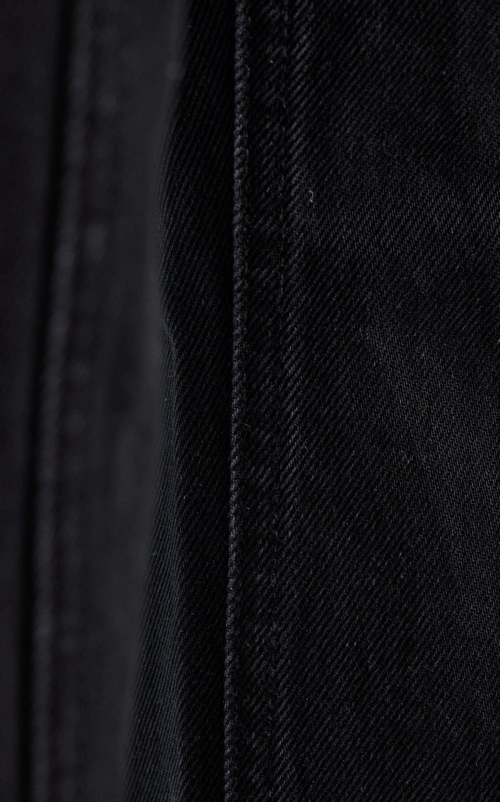 Rigid Mid-Rise Loose-Fit Jeans black - 5