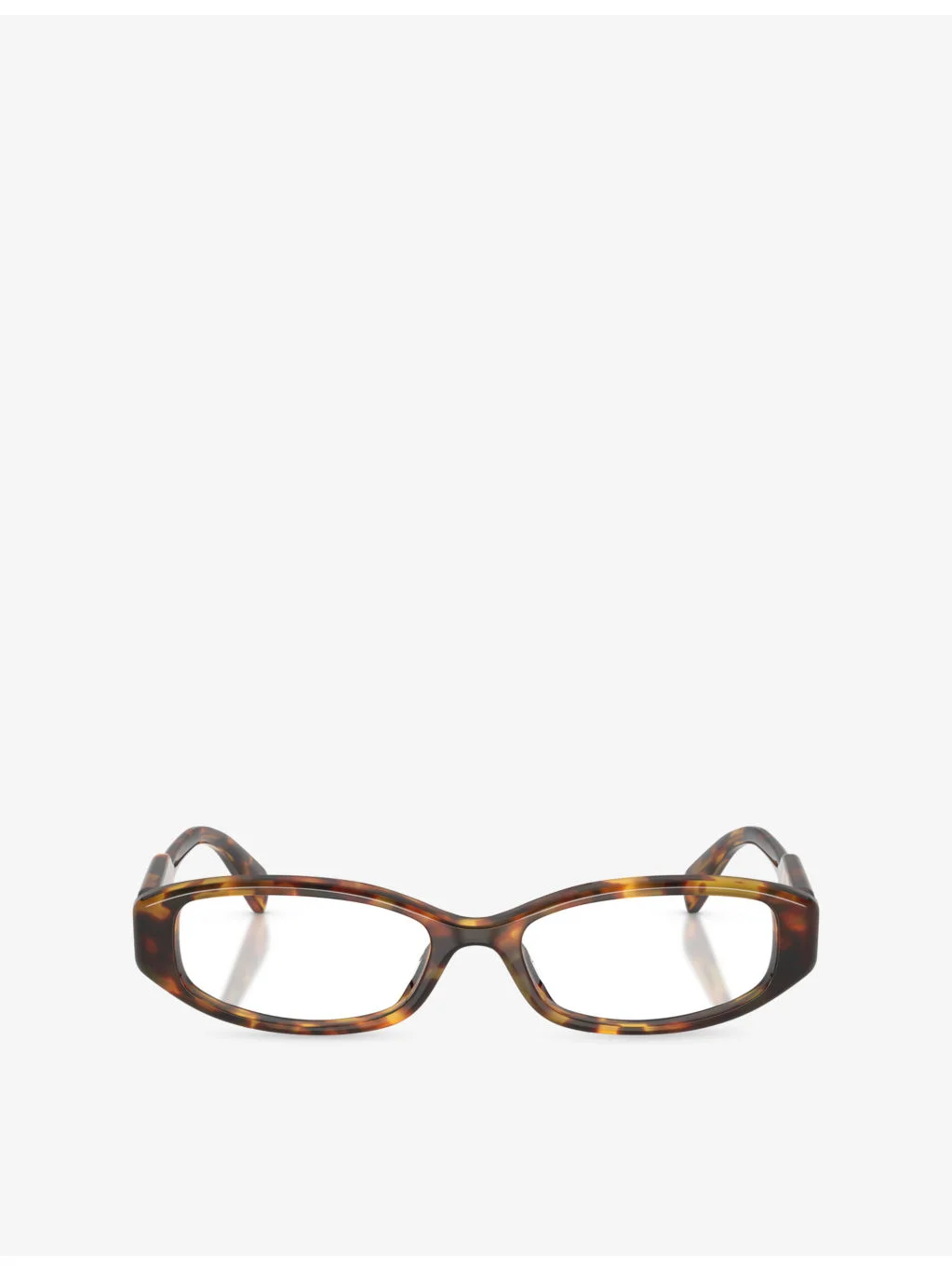 MU 06ZV Rectangle-Frame Acetate Optical Glasses - 1