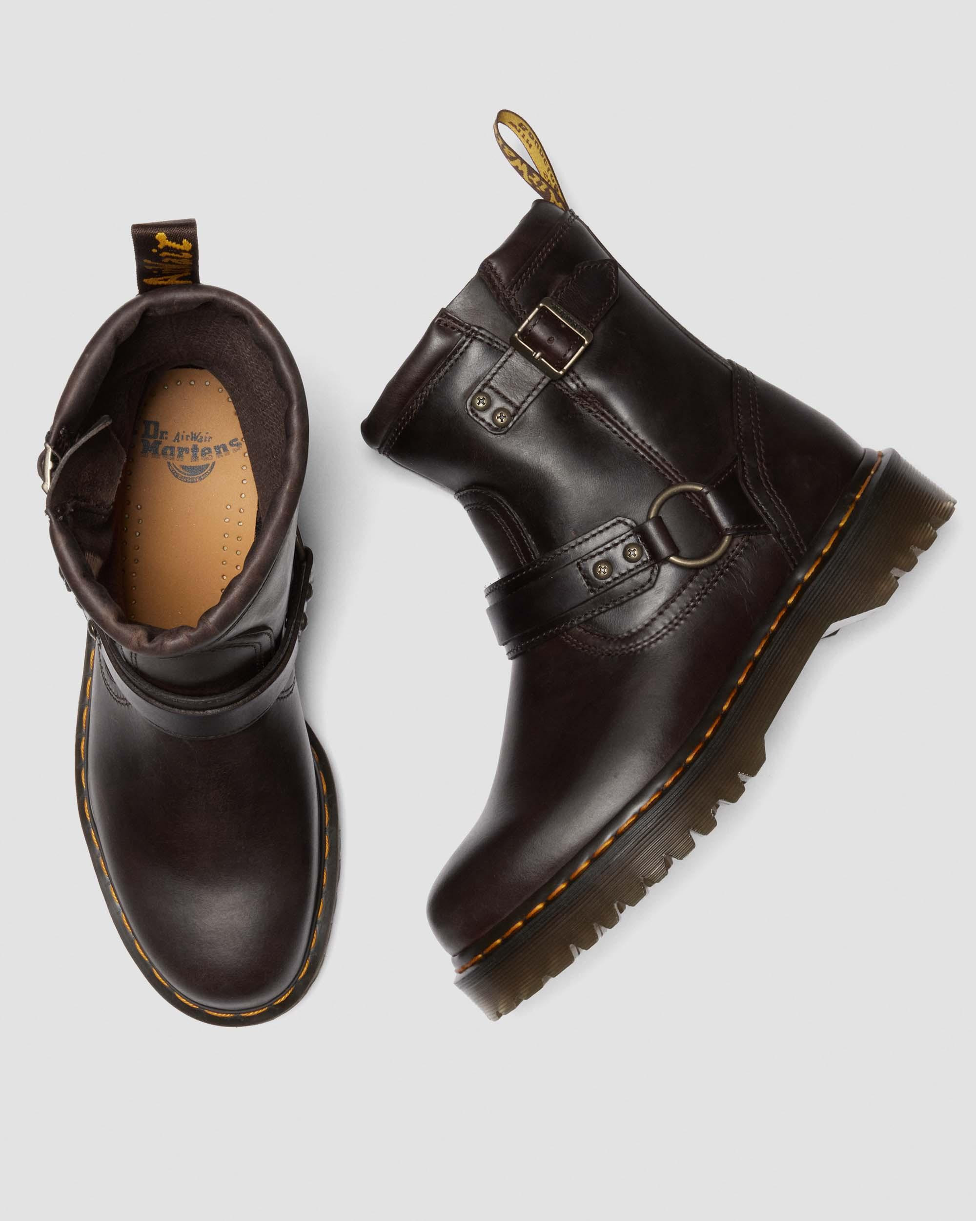 Anistone Harness Crazy Horse Biker Boots - 2
