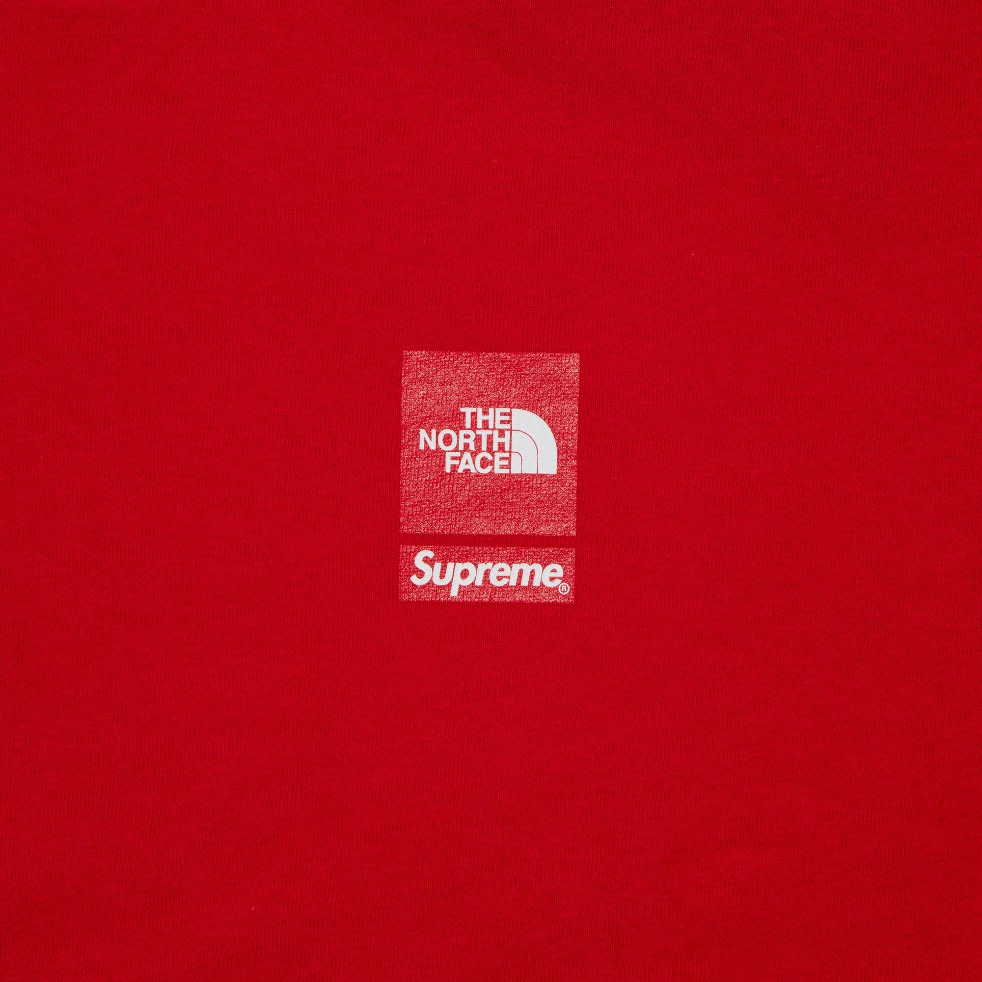 Supreme x The North Face Crewneck 'Red' - 3