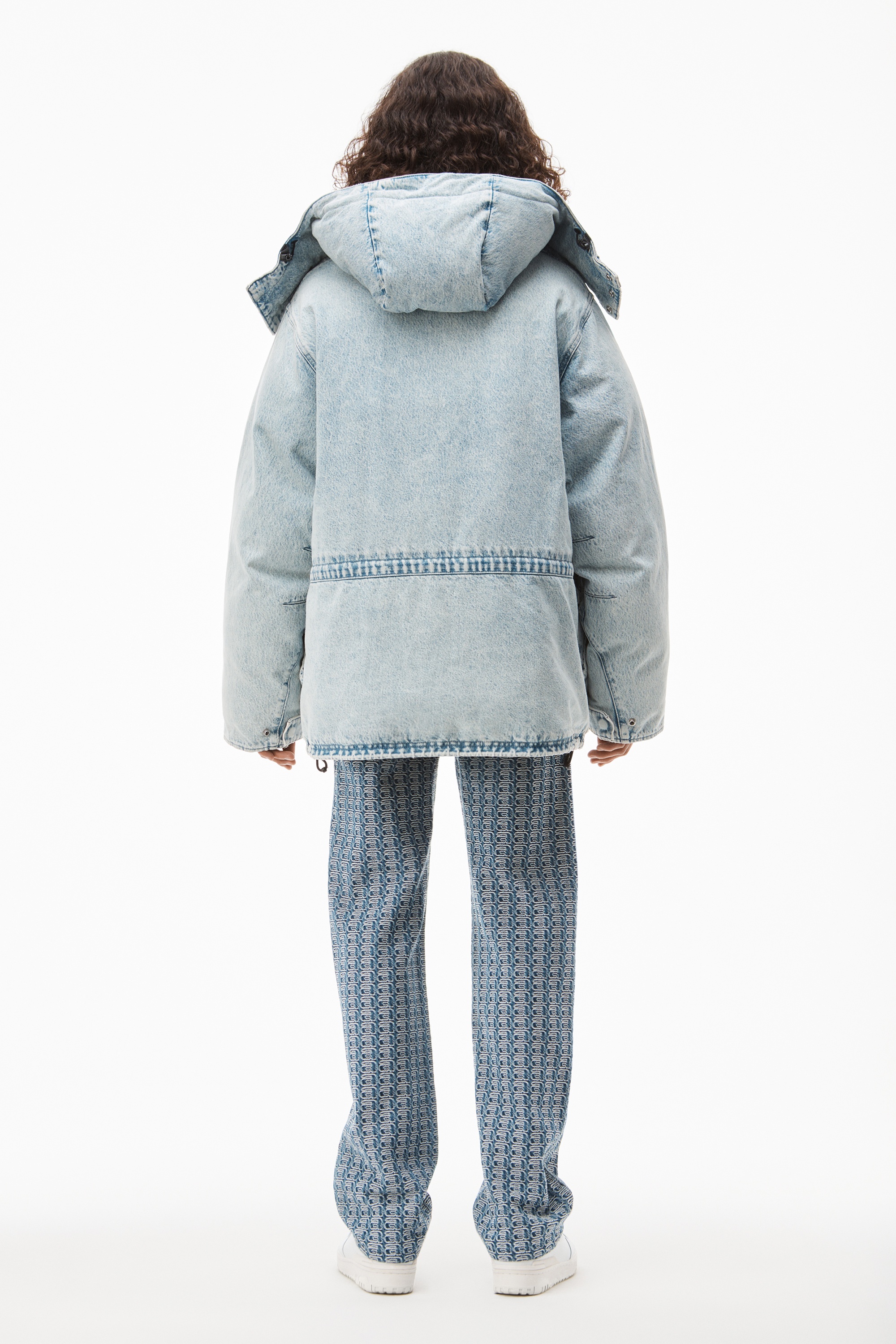 EXTREME PUFFER IN DENIM - 4