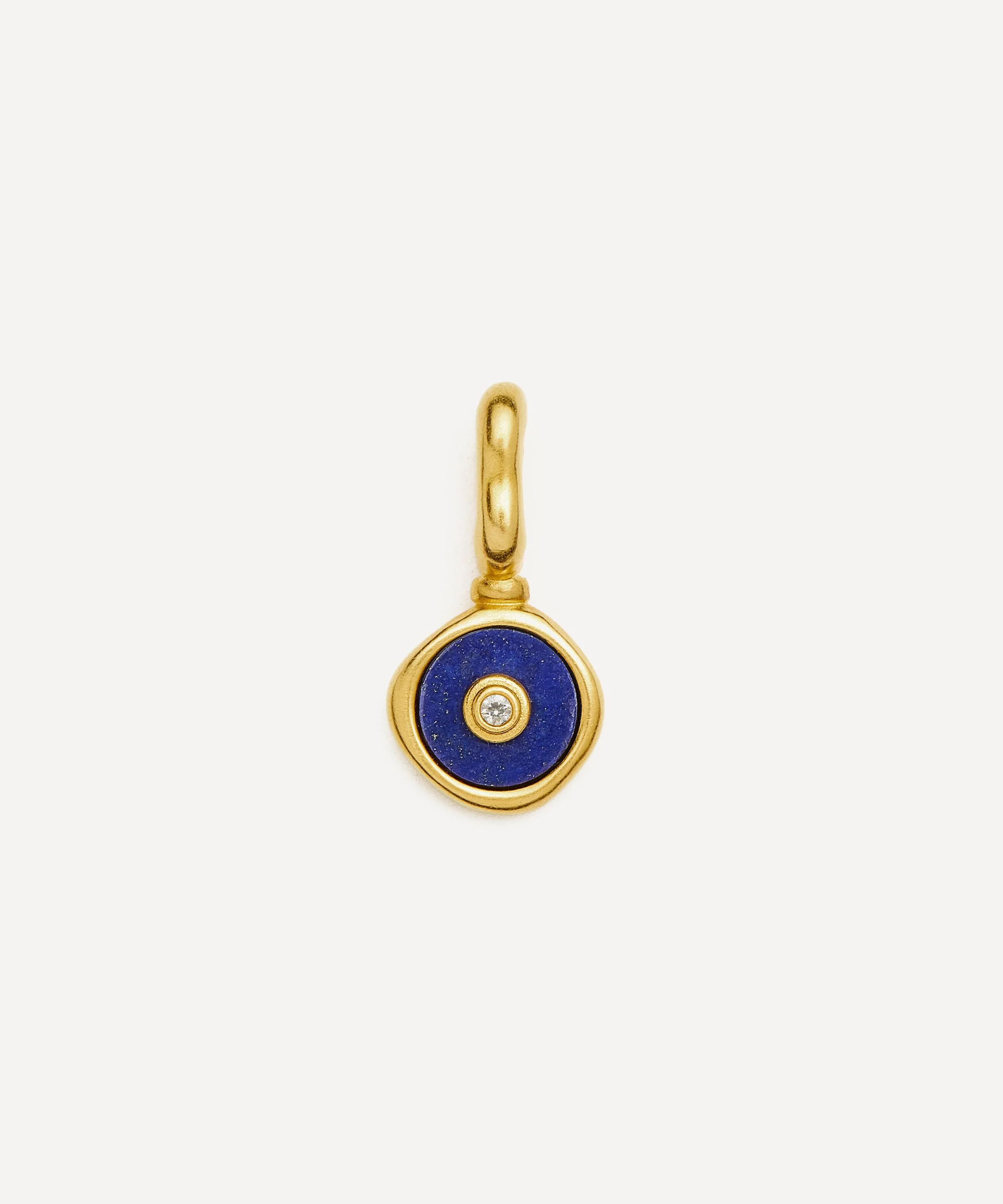 X Harris Reed 18ct Gold-Plated Protective Eye Clip-On Charm - 1
