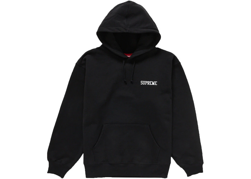 Supreme Supreme On God Hooded Sweatshirt Black outlook