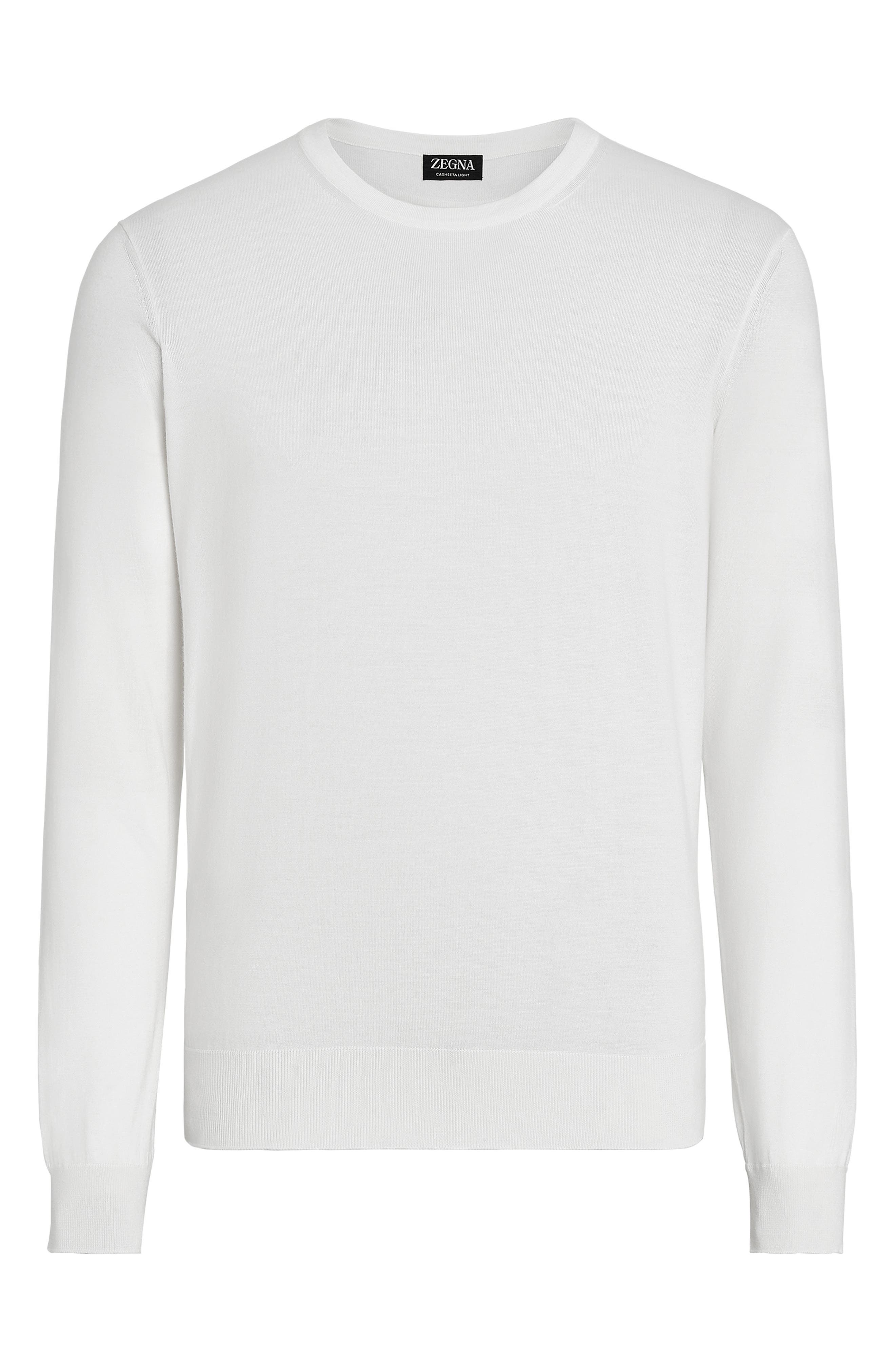 Men's Cashseta Cashmere & Silk Sweater - 3
