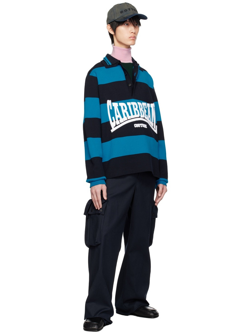 BOTTER Navy 'Caribbean Couture' Polo outlook
