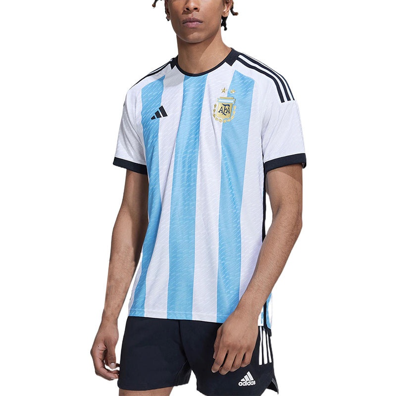 adidas Argentina 2022-2023 World Cup Home Authenic Jersey HF2157 - 3