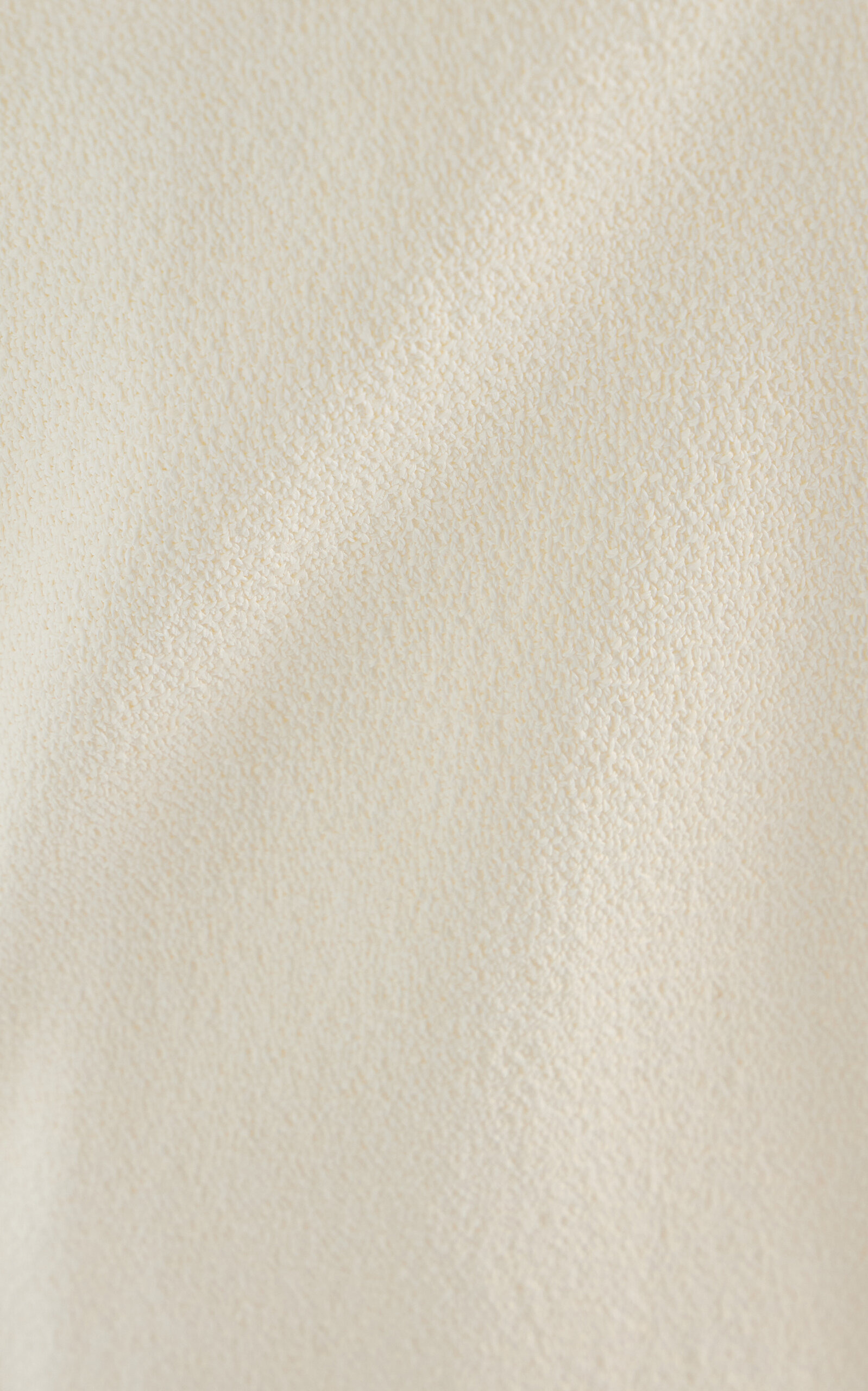 Scoop-Neck Sablé Dress ivory - 5