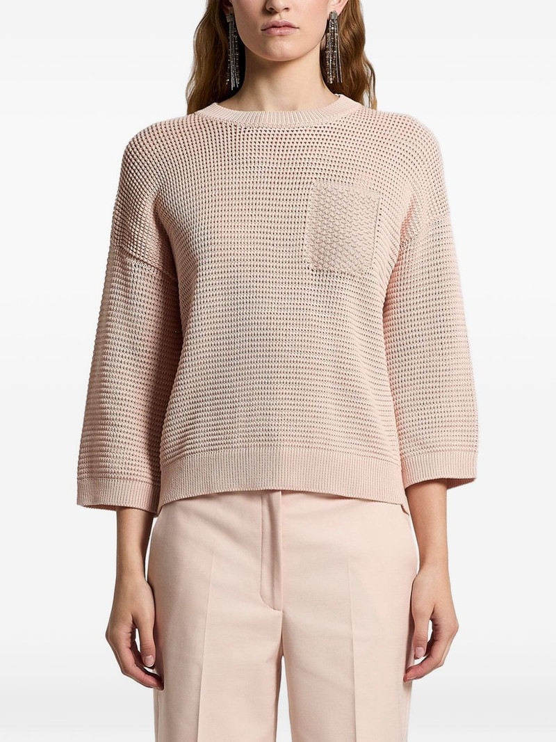 pocket cotton sweater 1