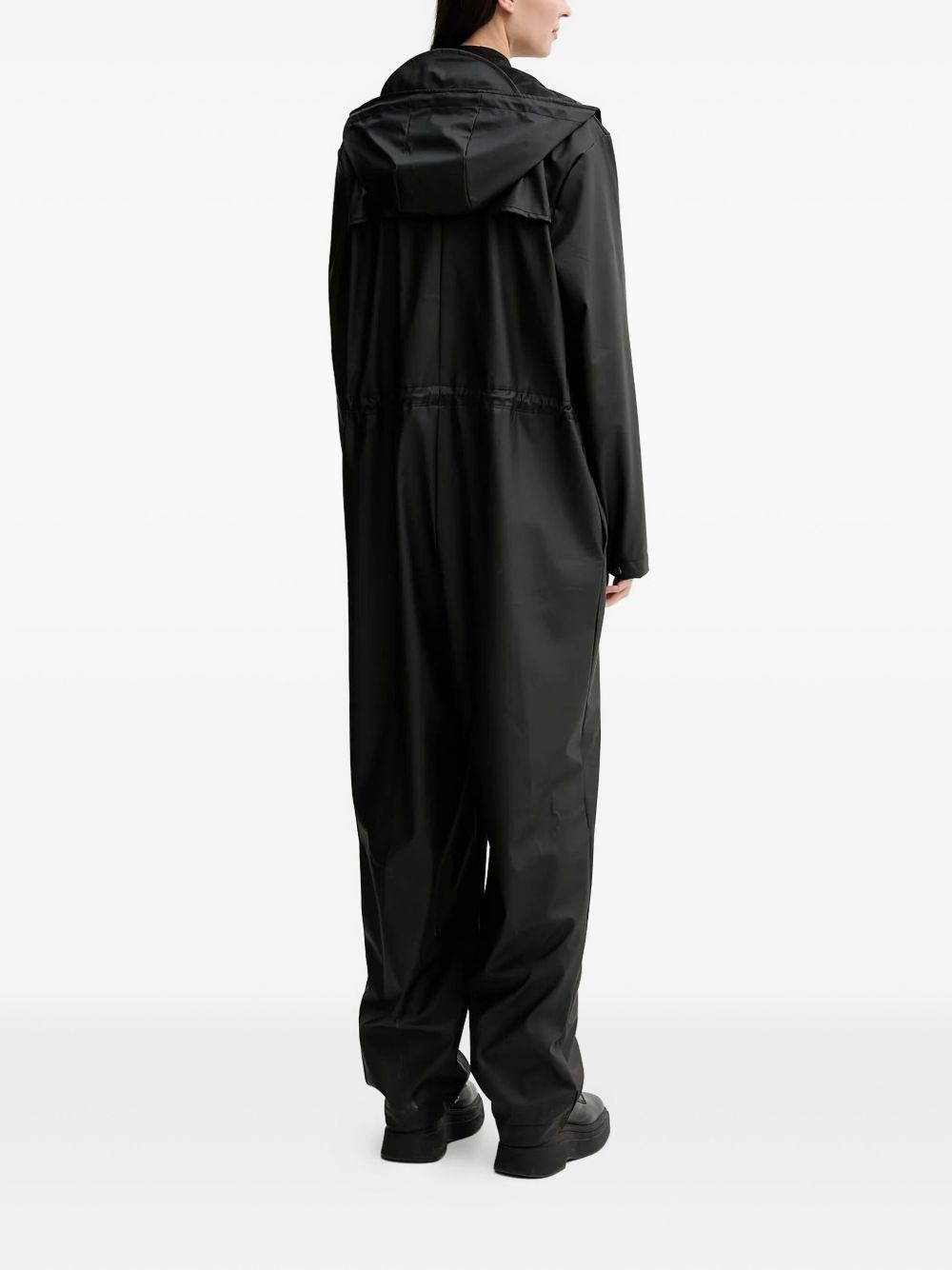 hooded waterproof jumpsuit - 4