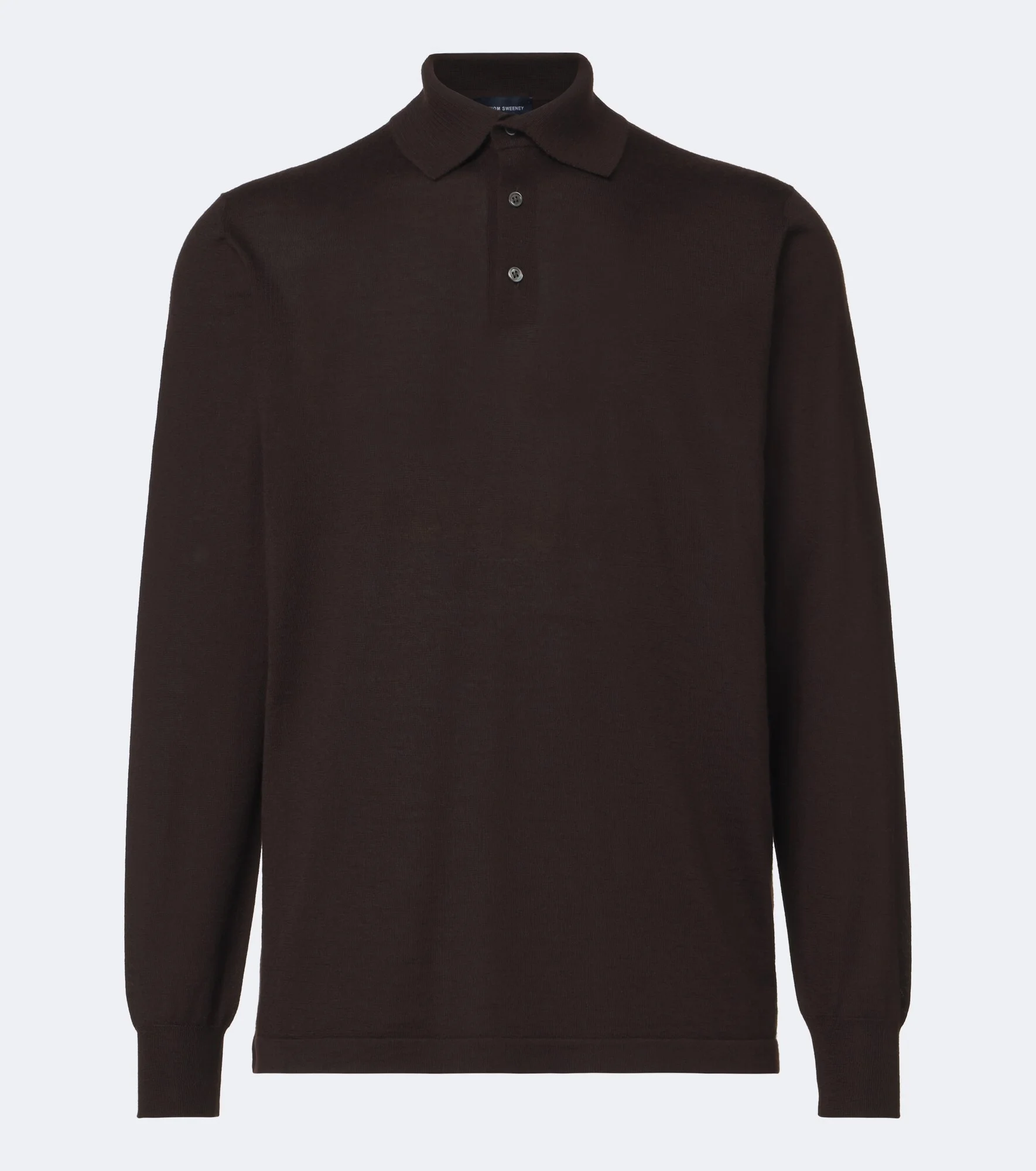 Cashmere and silk polo sweater - 1