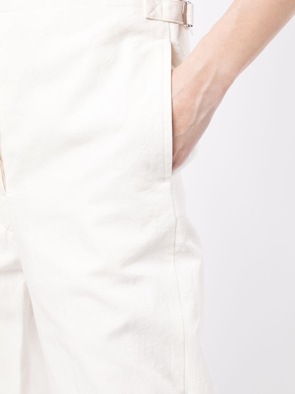 high-waisted wide leg trousers - 5