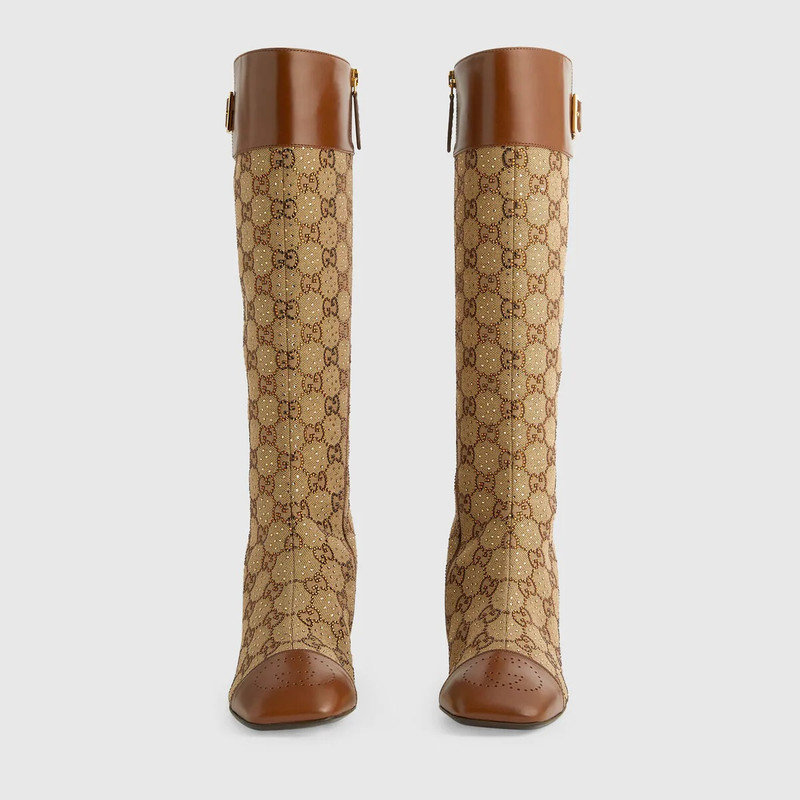 GUCCI Women's boot with crystals outlook