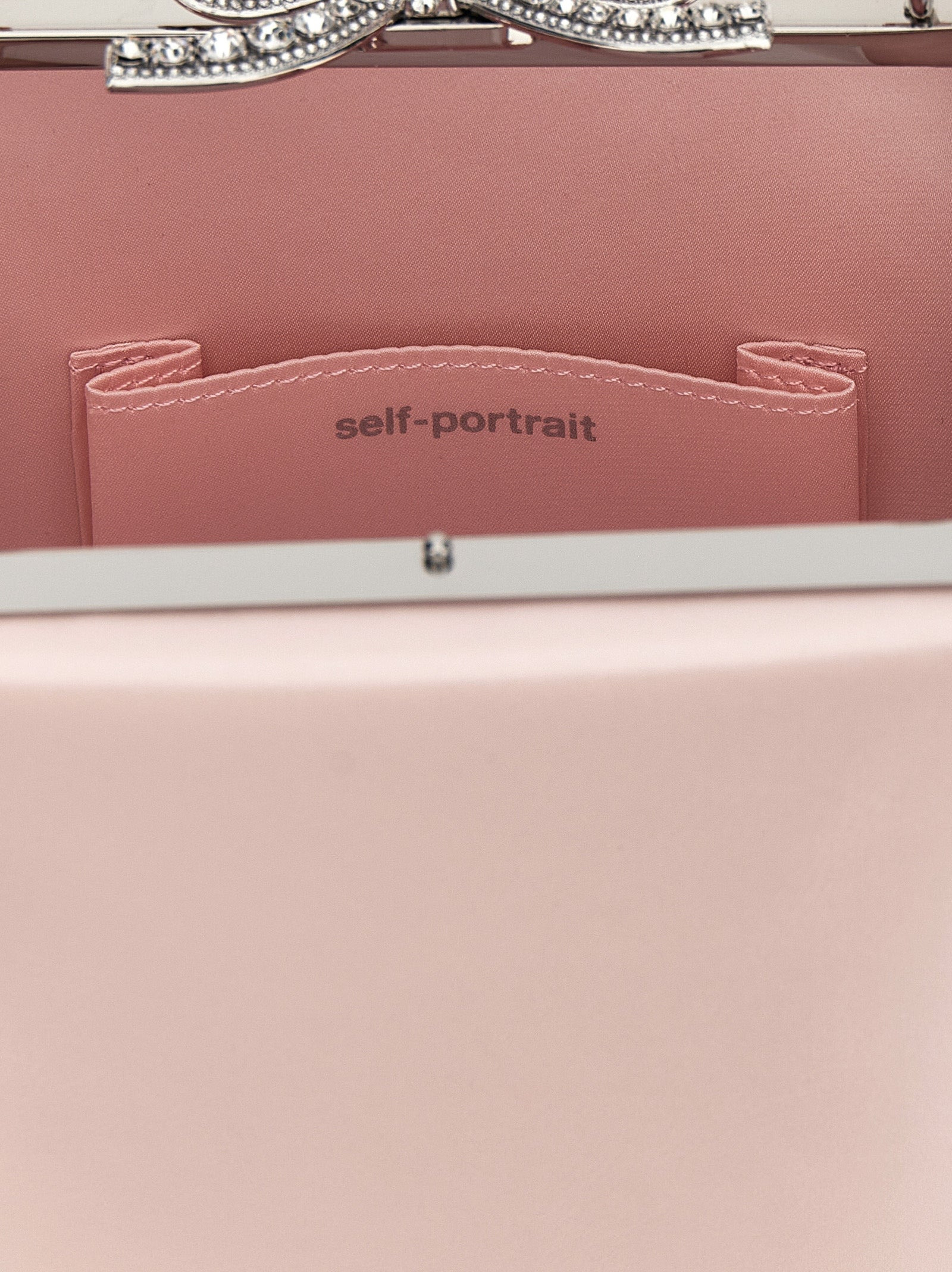 Self Portrait Women 'Pink Leather Mini Bow' Handbag - 4