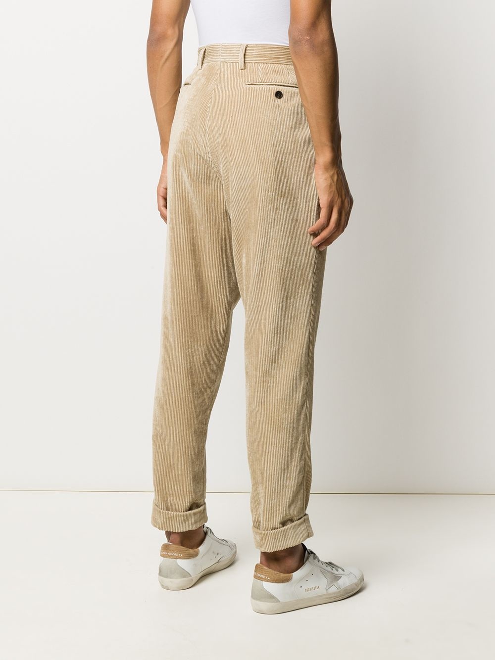 WILDE cropped corduroy trousers - 4