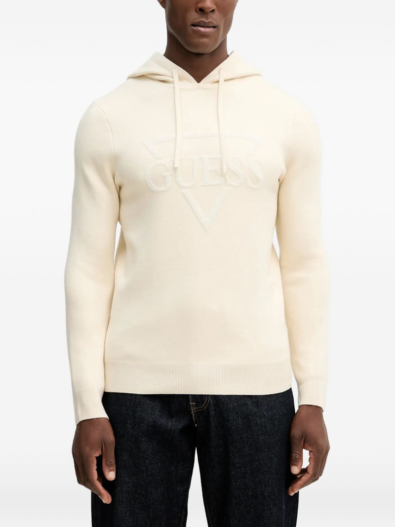 logo-lettering hoodie 1