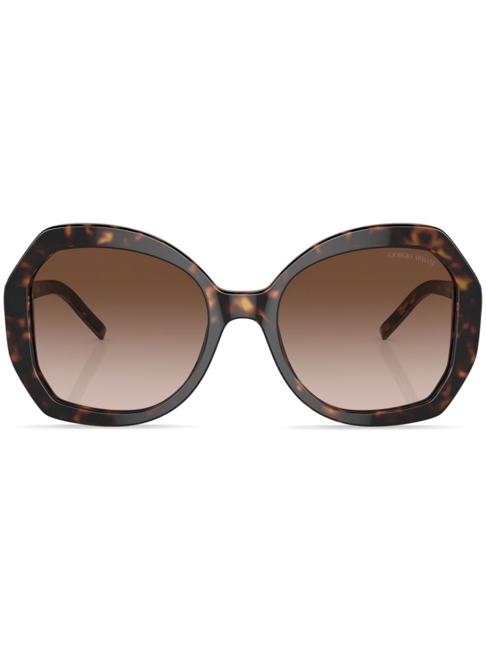 oversized tinted-lenses sunglasses - 1