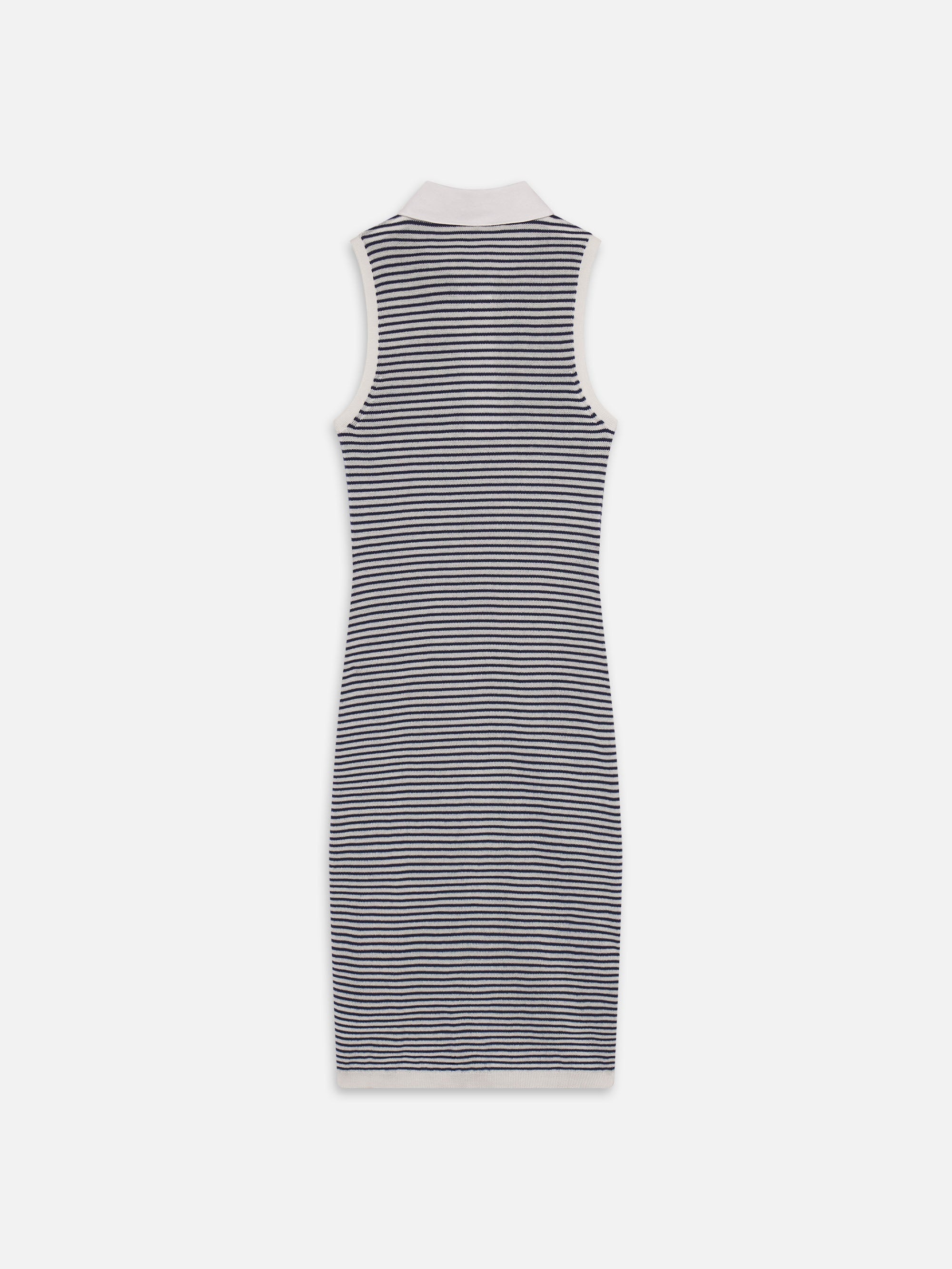 The Bold Stripe Dress in Navy Multi - 4