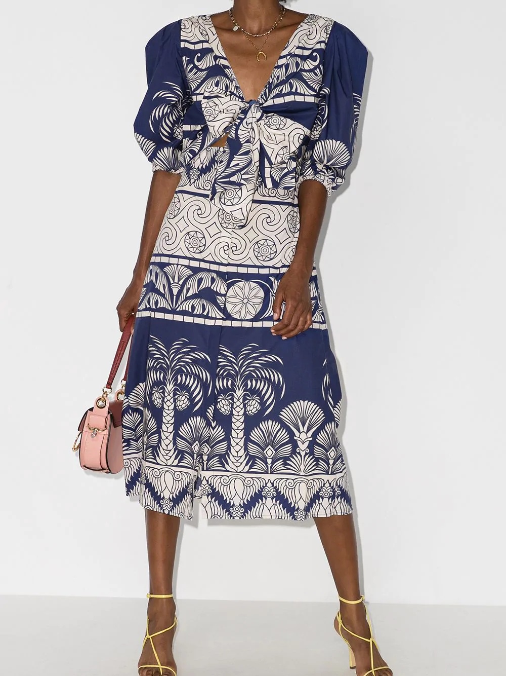 Any Route Goes printed midi dress - 2