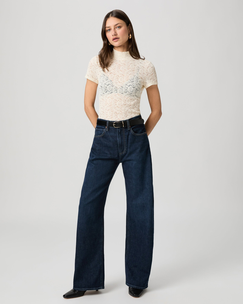 PAIGE Arellia 32" Barrel Leg Jean outlook
