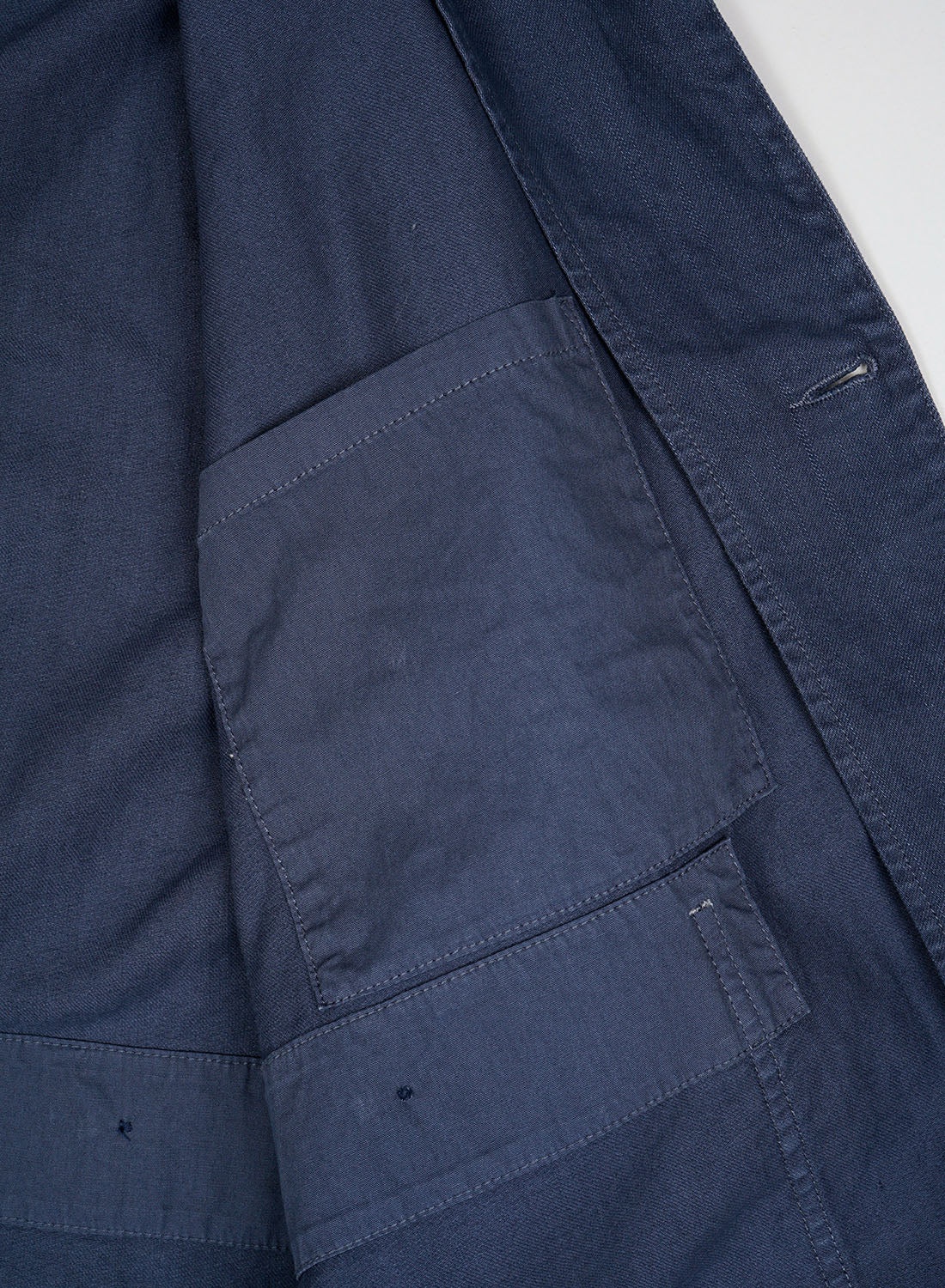 Railroad Jacket Cotton Twill in RAF Blue - 10