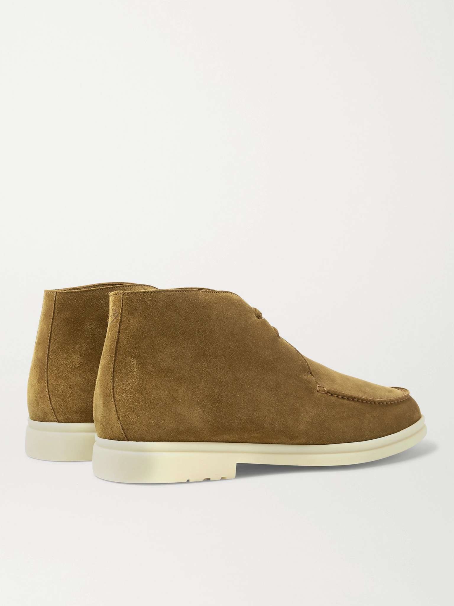 Walk and Walk Cashmere-Lined Suede Boots - 5