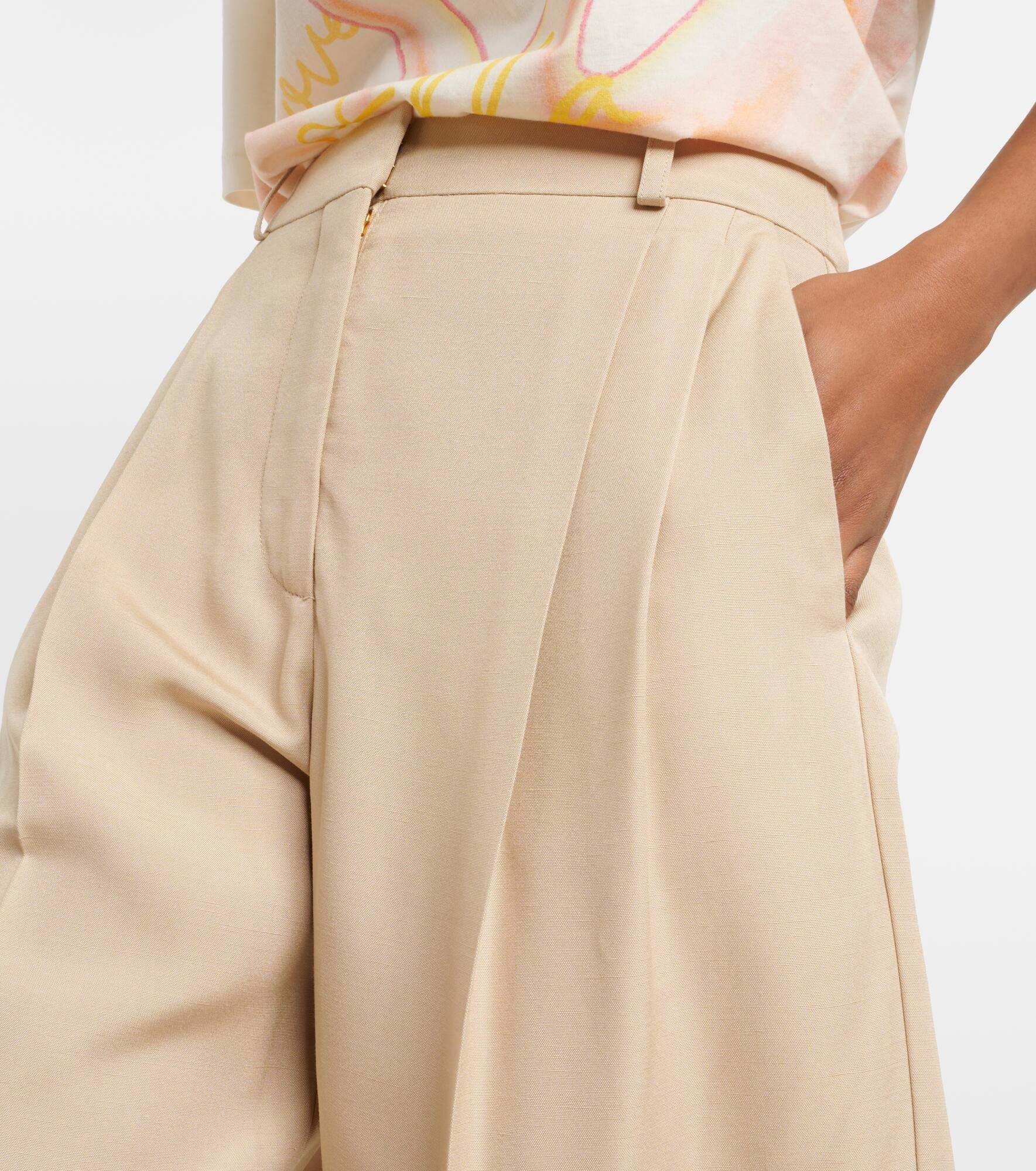 Iconic high-rise cropped pants - 4