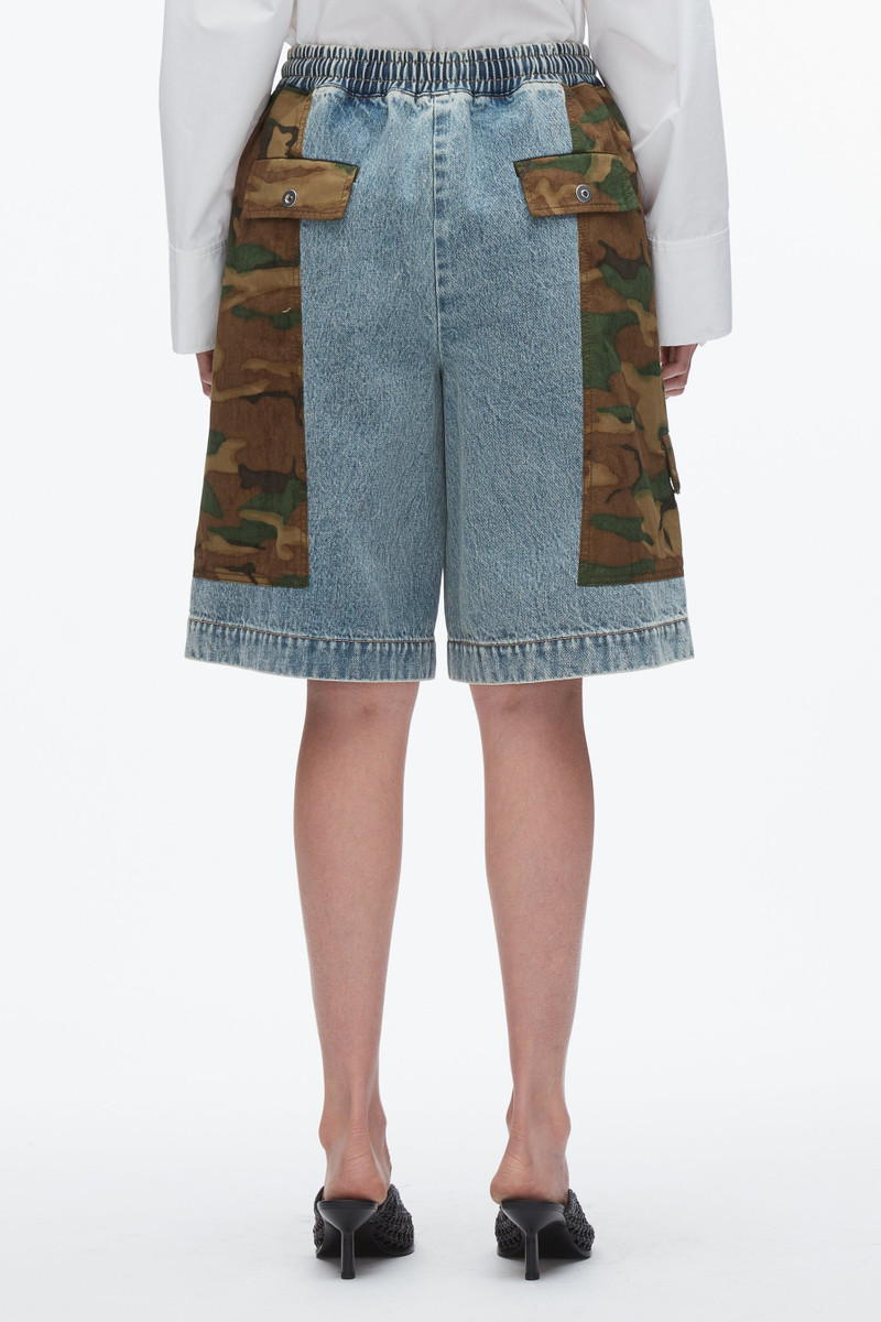 Patchwork Camo Basketball Short 5