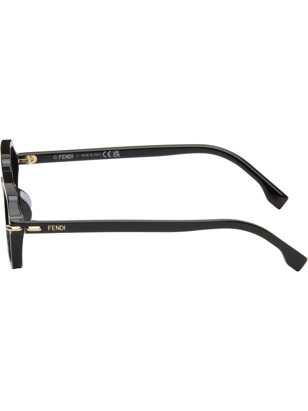 Black & Blue 'Fendi Selleria' Sunglasses - 3