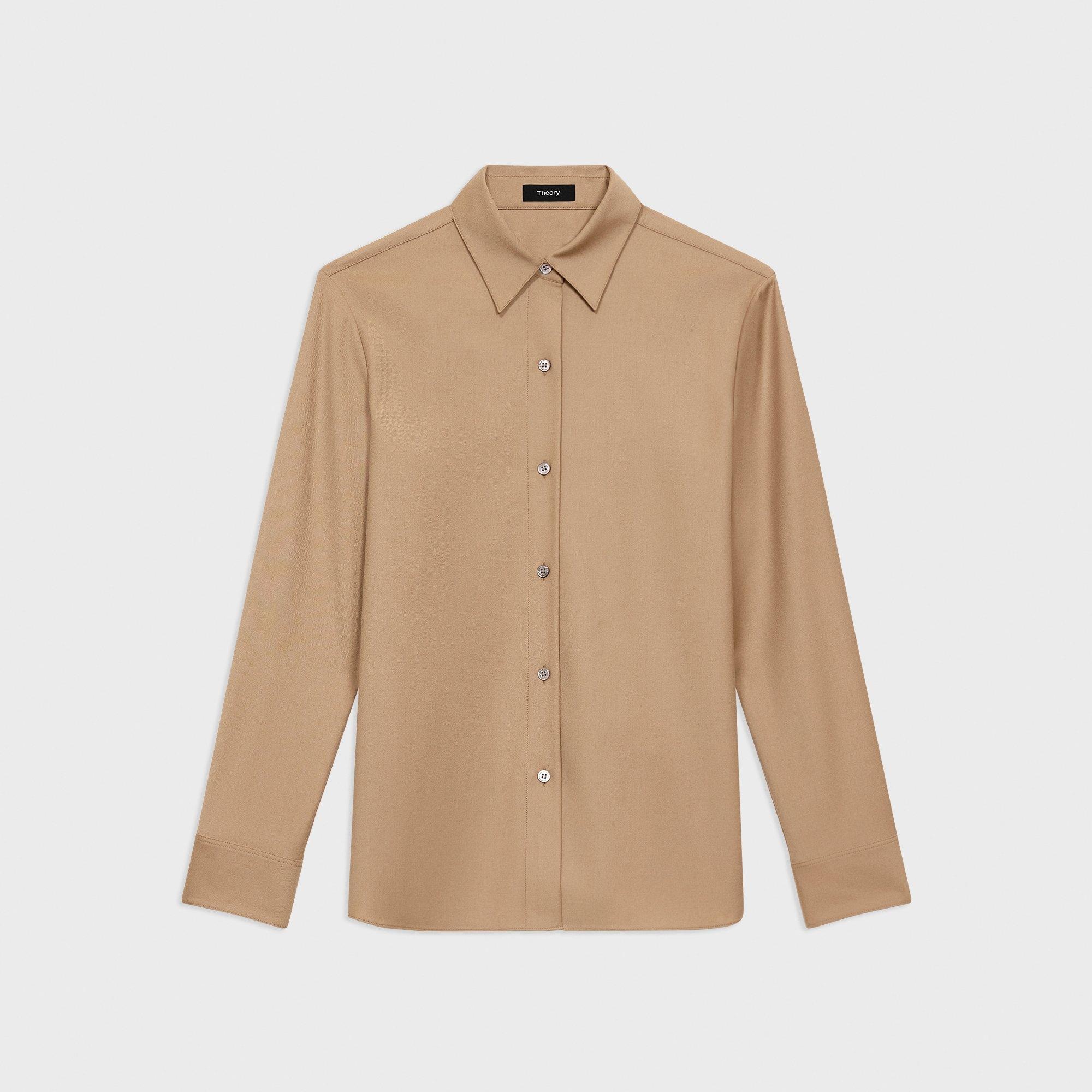 Straight Shirt in Sleek Flannel - 1