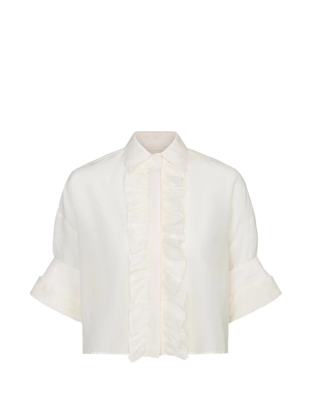 ruffled shirt - 1